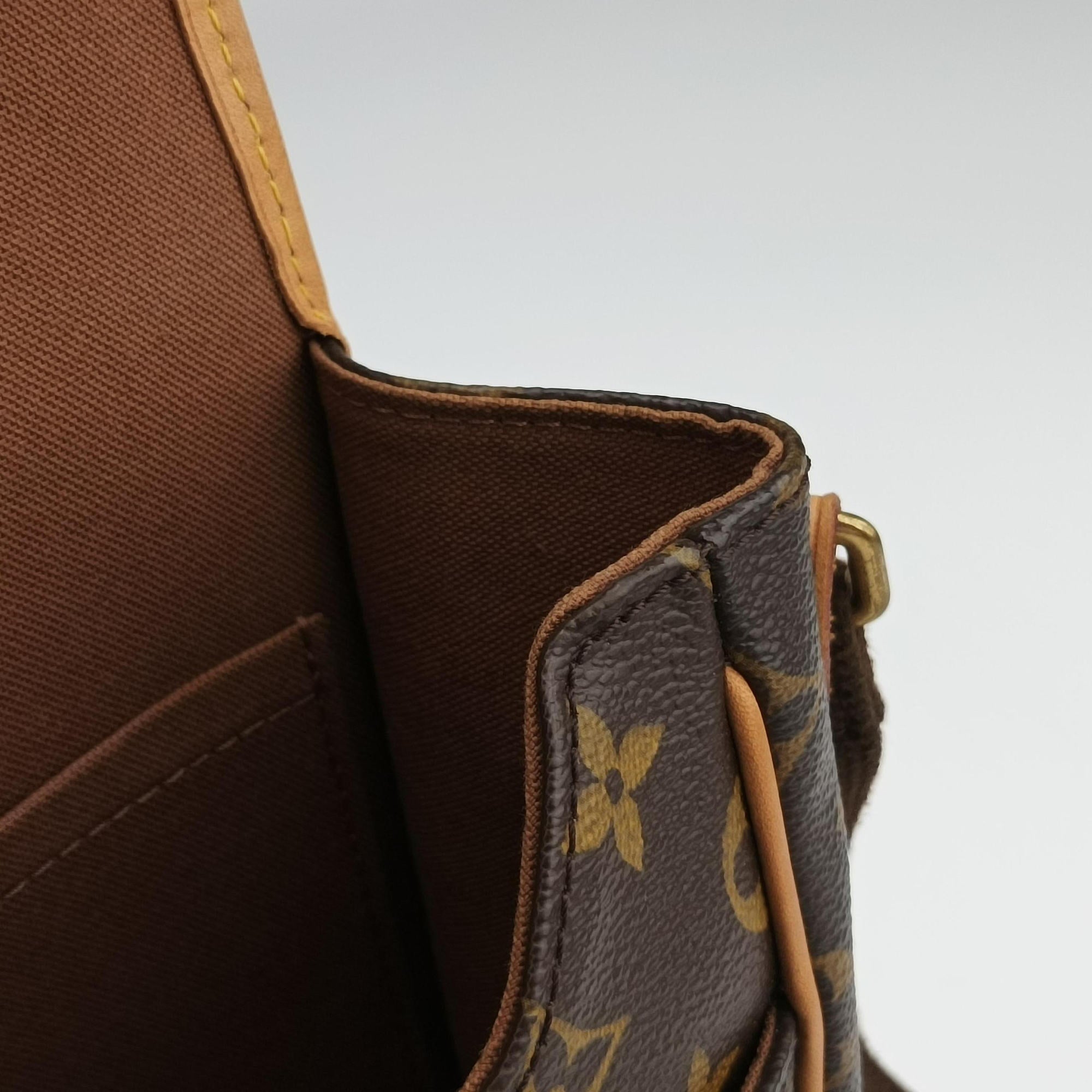 Pre-owned Louis Vuitton Pochette Bosphore Brown Monogram Canvas M40106 shoulderbag | stylenewstar