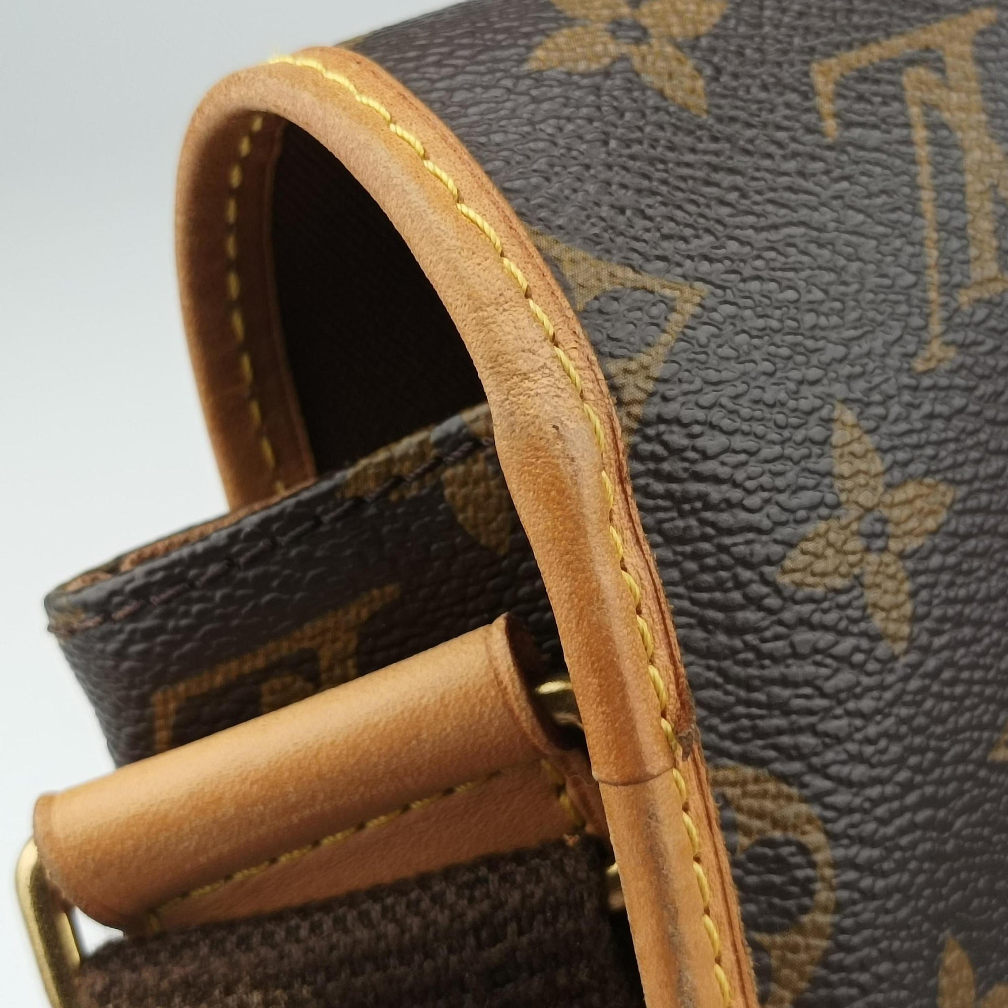 Pre-owned Louis Vuitton Pochette Bosphore Brown Monogram Canvas M40106 shoulderbag | stylenewstar