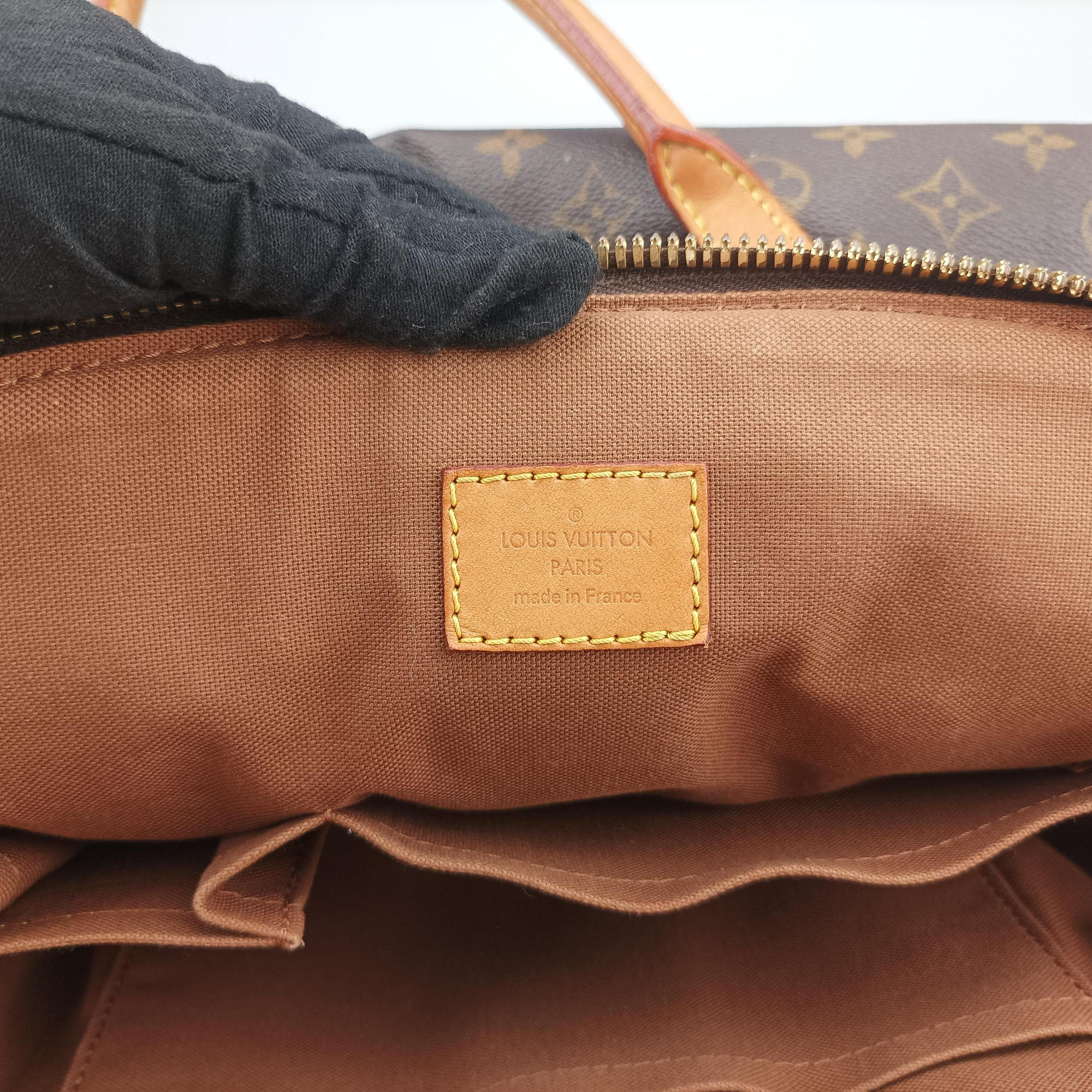 Pre-owned Louis Vuitton TIVOLI GM Brown Monogram Canvas M40144 handbag | stylenewstar