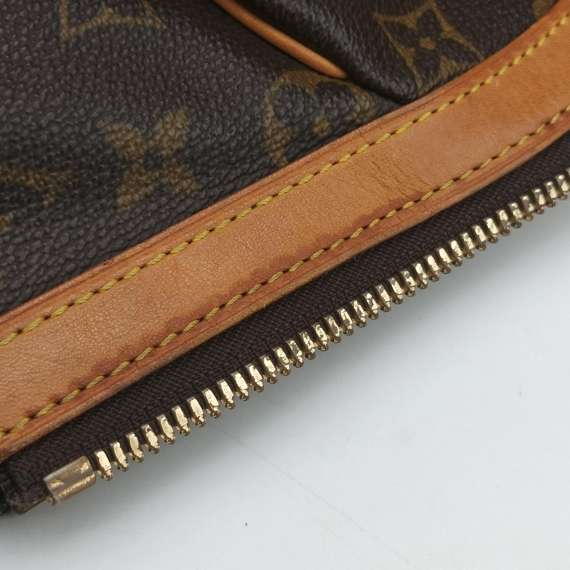 Pre-owned Louis Vuitton TIVOLI GM Brown Monogram Canvas M40144 handbag | stylenewstar