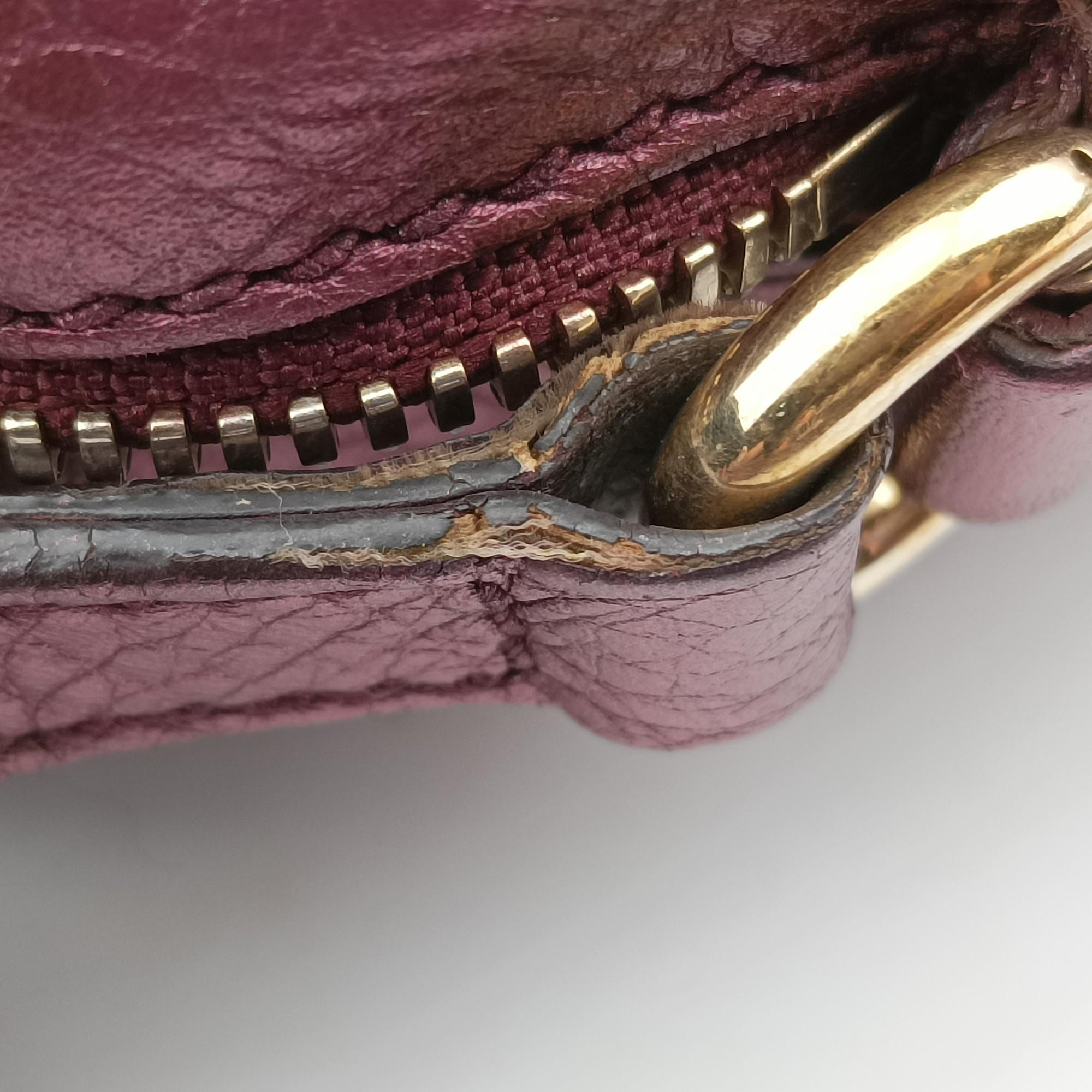 Pre-owned Gucci Soho Burgundy Leather 308364 shoulderbag | stylenewstar