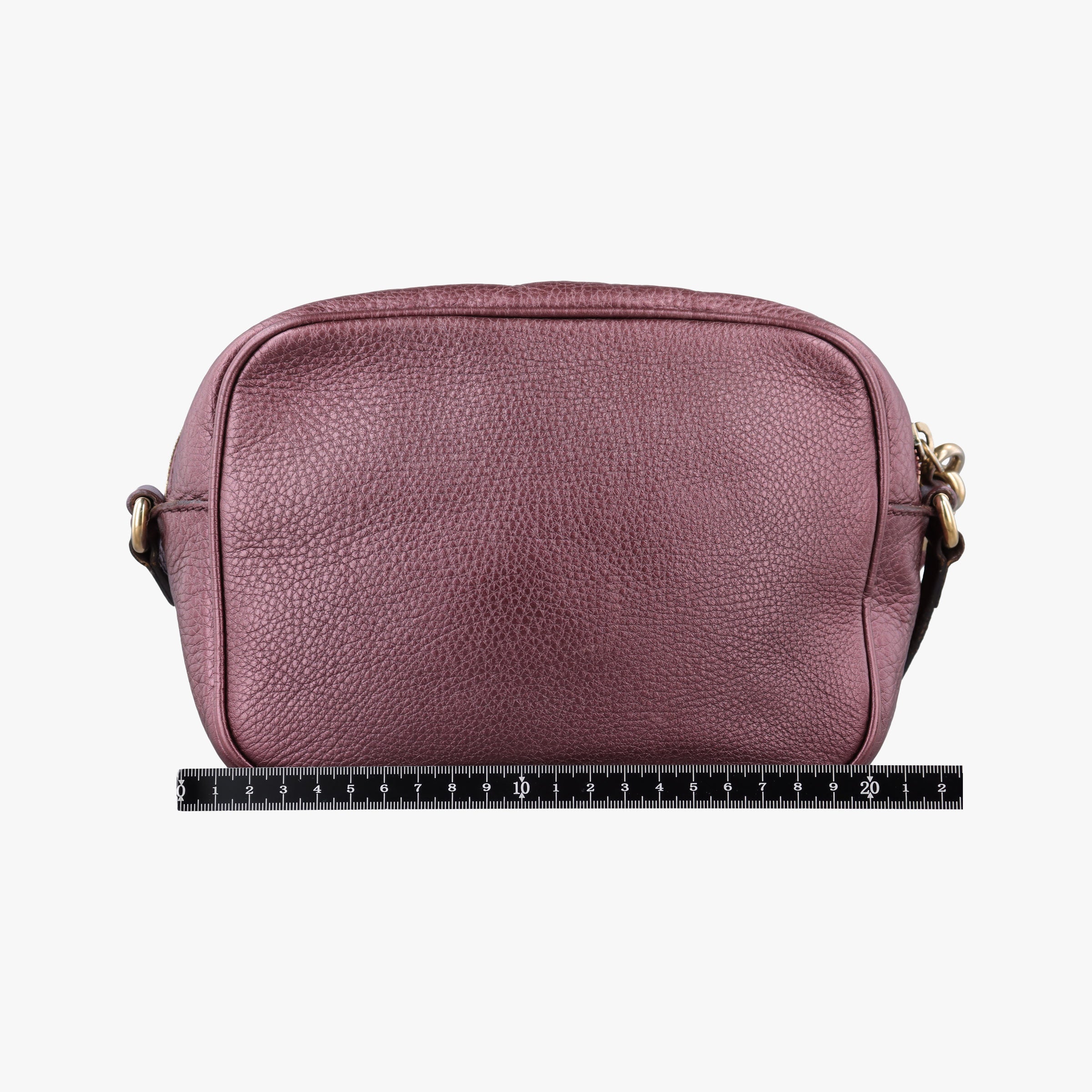 Pre-owned Gucci Soho Burgundy Leather 308364 shoulderbag | stylenewstar
