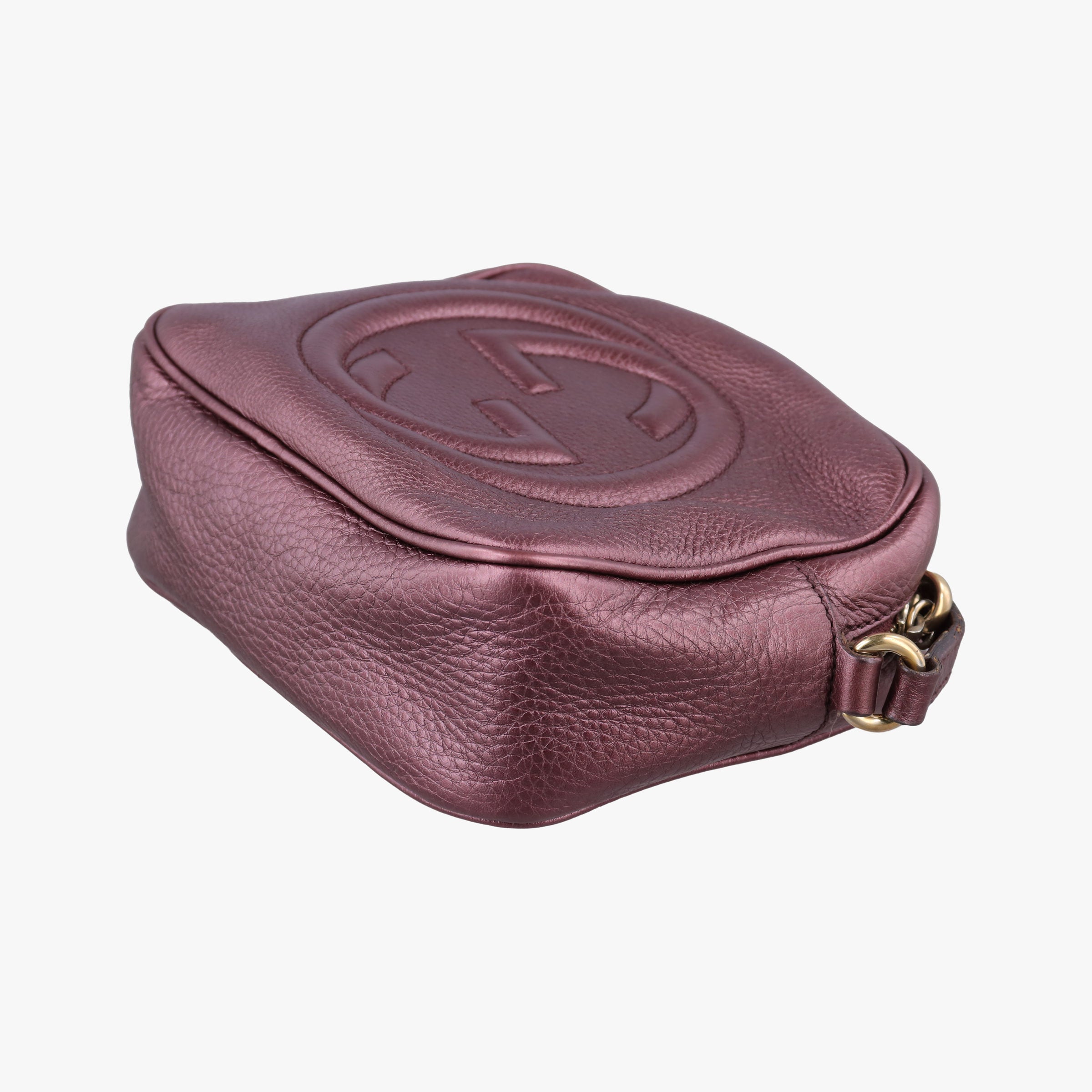Pre-owned Gucci Soho Burgundy Leather 308364 shoulderbag | stylenewstar