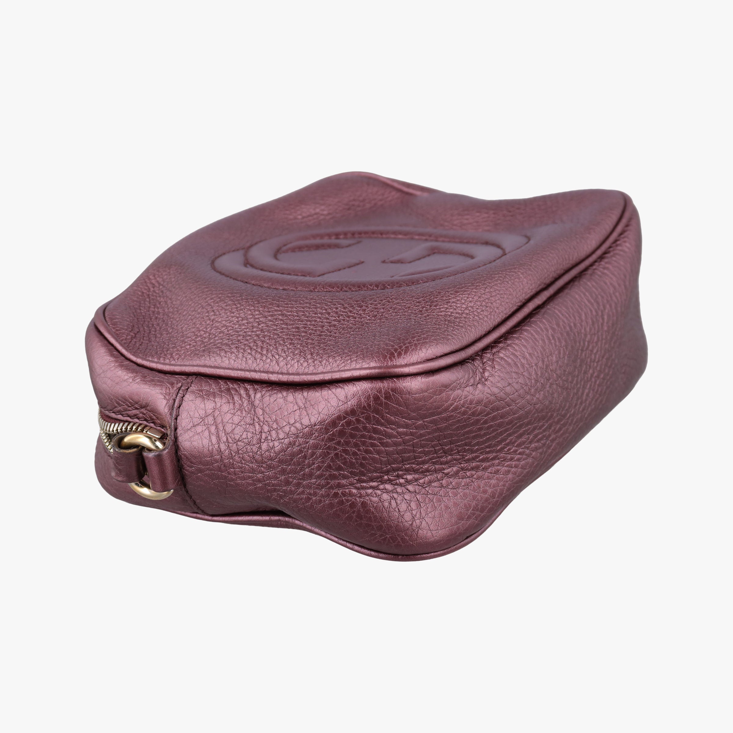 Pre-owned Gucci Soho Burgundy Leather 308364 shoulderbag | stylenewstar