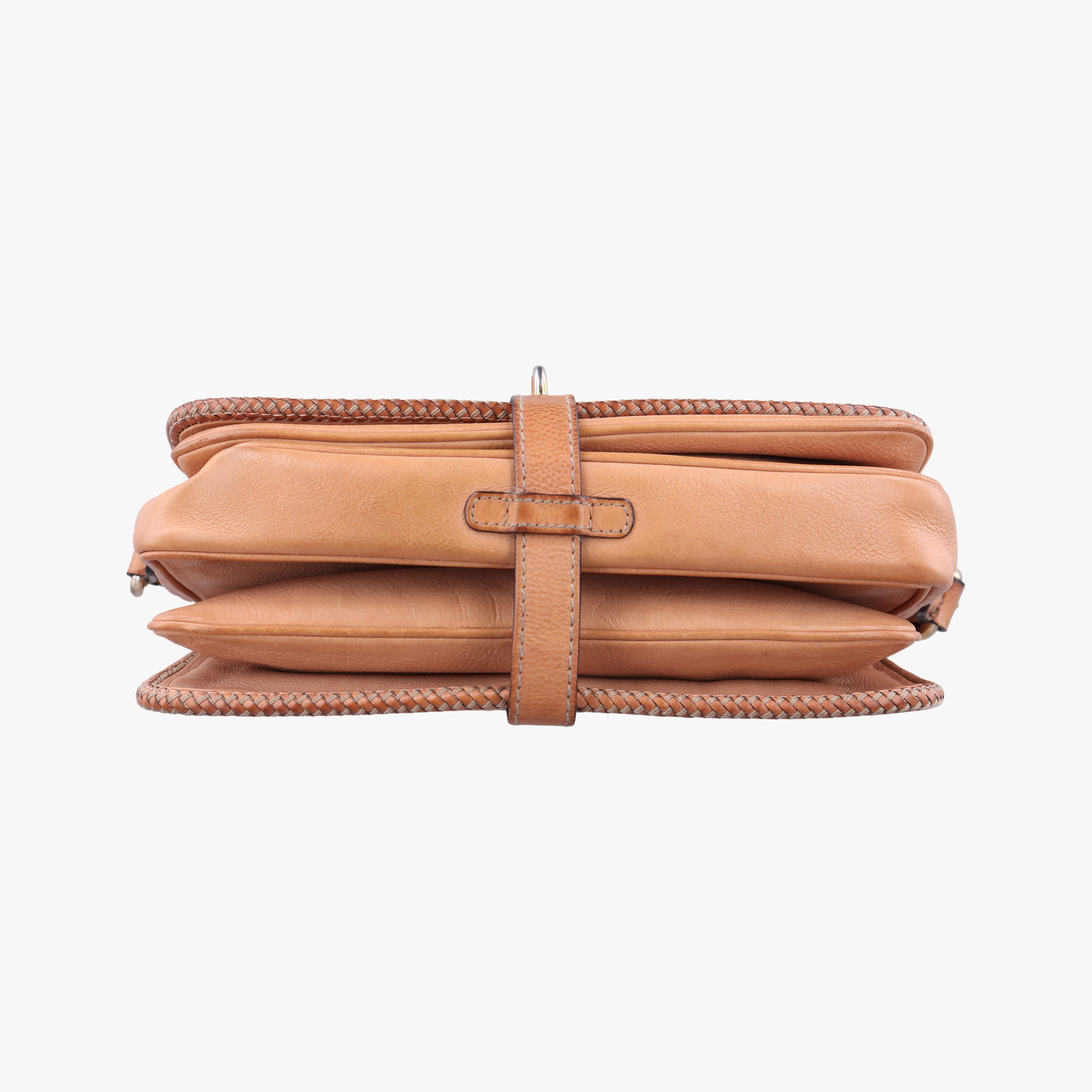 Pre-owned Gucci Marrakech Messenger Brown Leather 257024 shoulderbag | stylenewstar