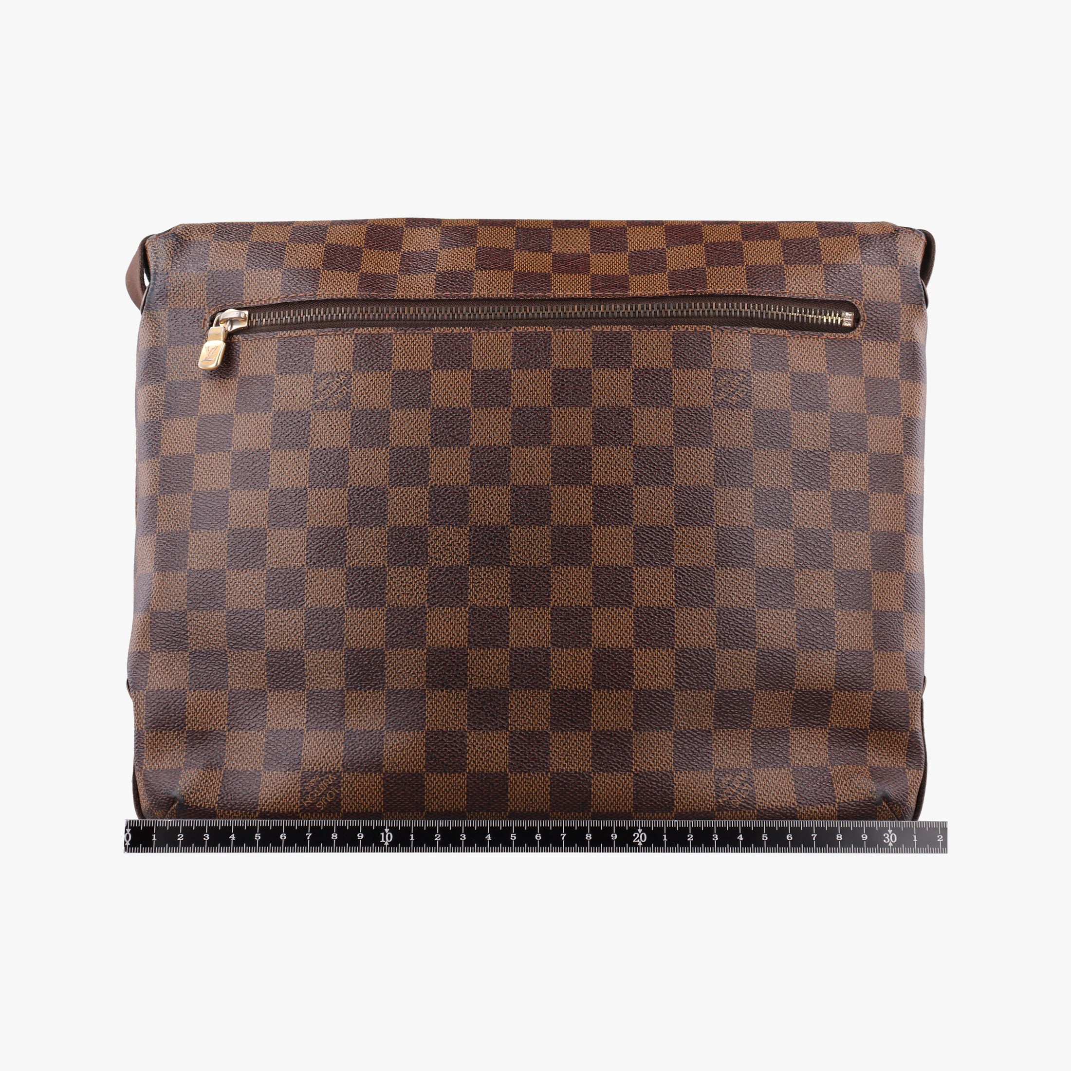 Pre-owned Louis Vuitton BROOKLYN MM EBENE Damier Canvas N51211 shoulderbag | stylenewstar