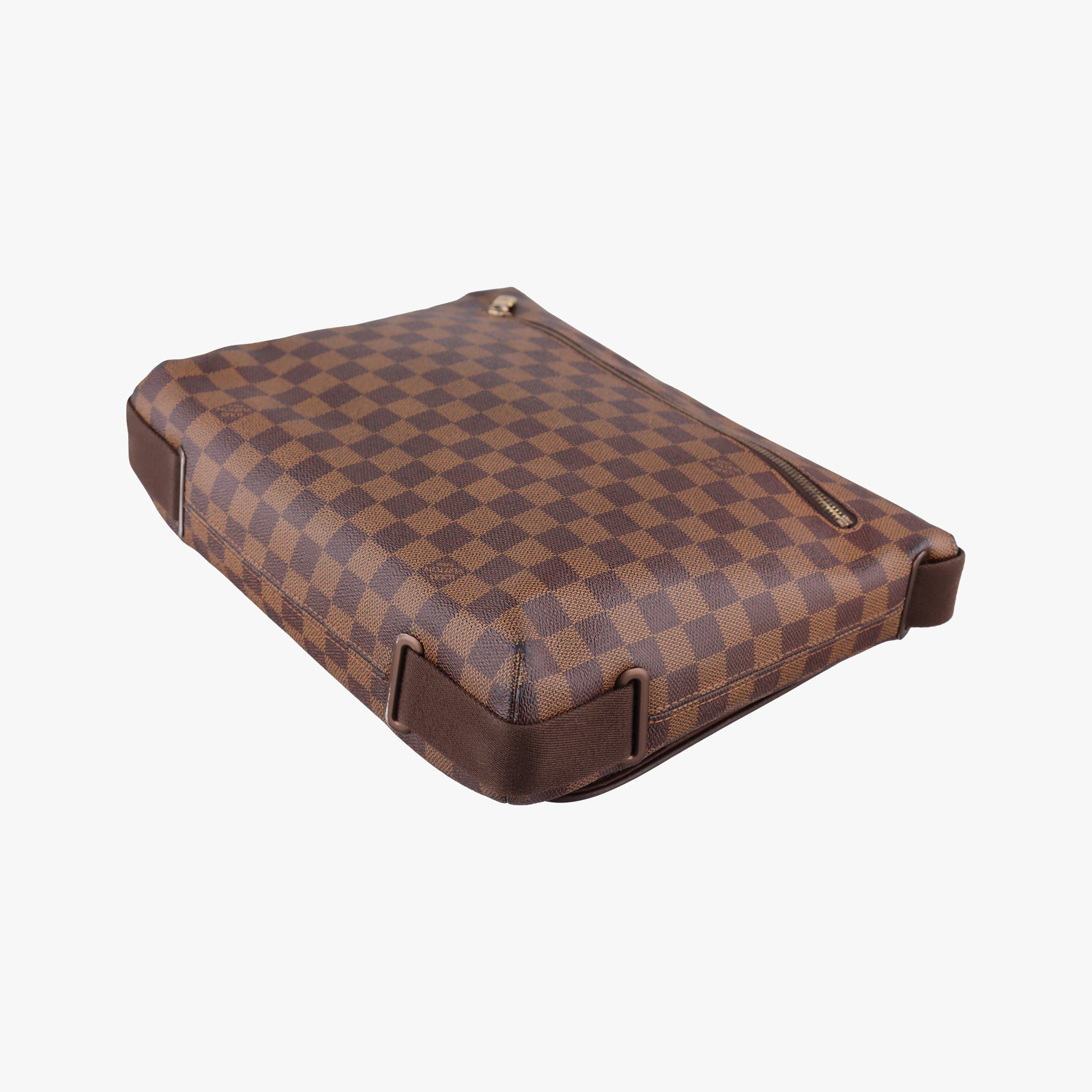 Pre-owned Louis Vuitton BROOKLYN MM EBENE Damier Canvas N51211 shoulderbag | stylenewstar
