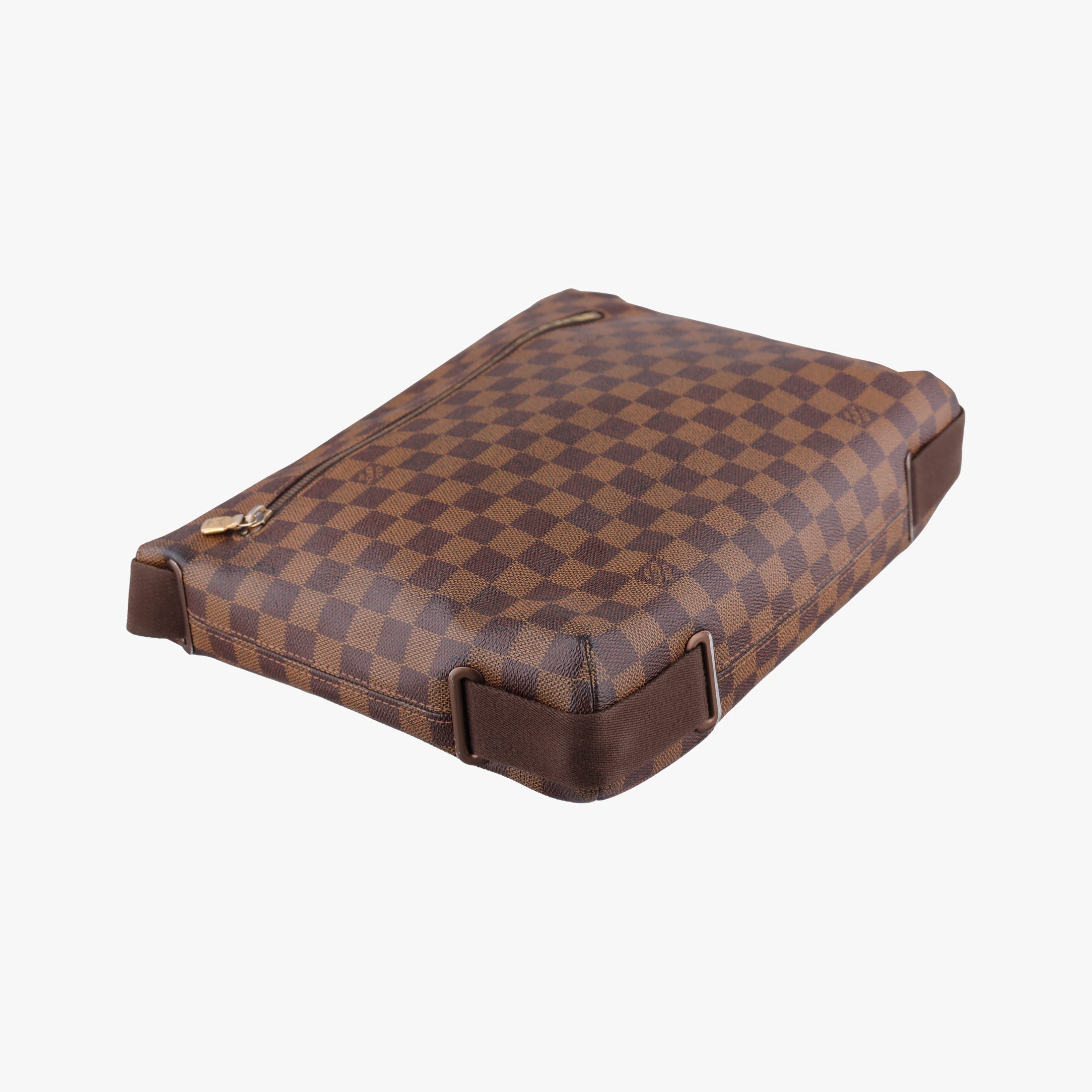 Pre-owned Louis Vuitton BROOKLYN MM EBENE Damier Canvas N51211 shoulderbag | stylenewstar