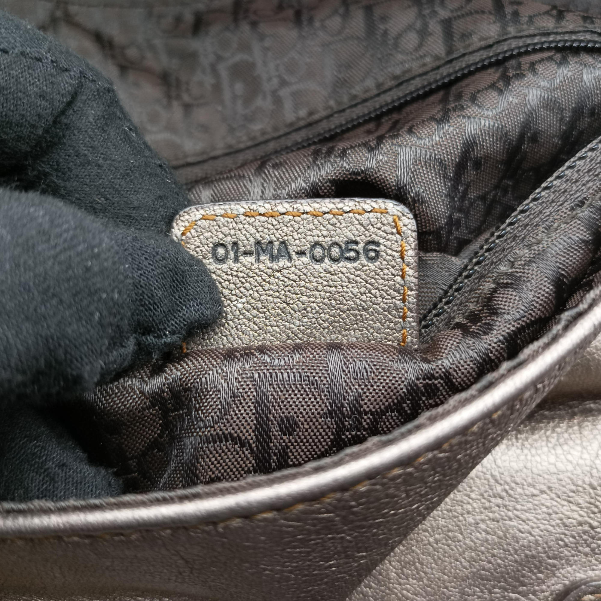 Secondhand Christian Dior Gaucho Golden Leather  shoulderbag | stylenewstar