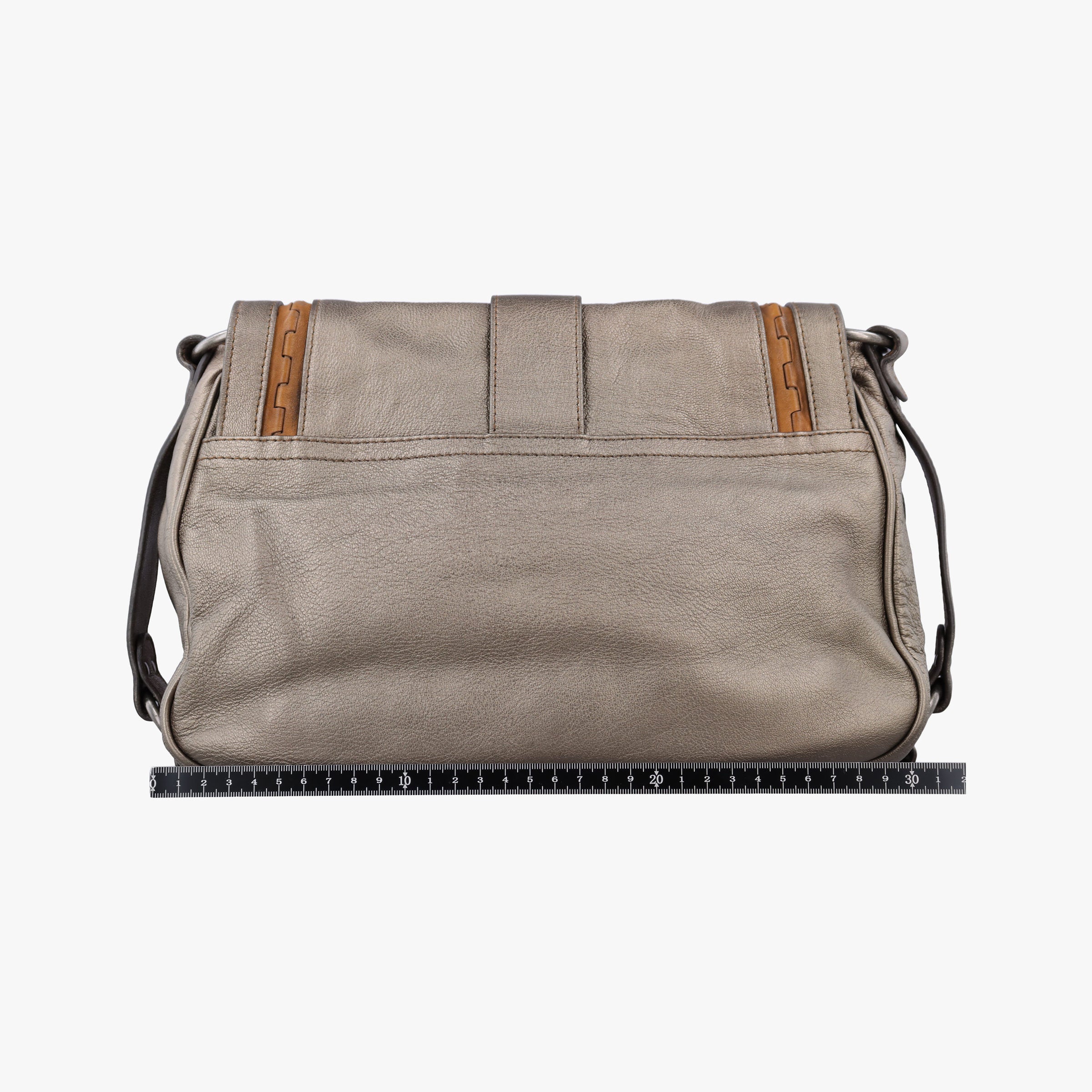 Secondhand Christian Dior Gaucho Golden Leather  shoulderbag | stylenewstar