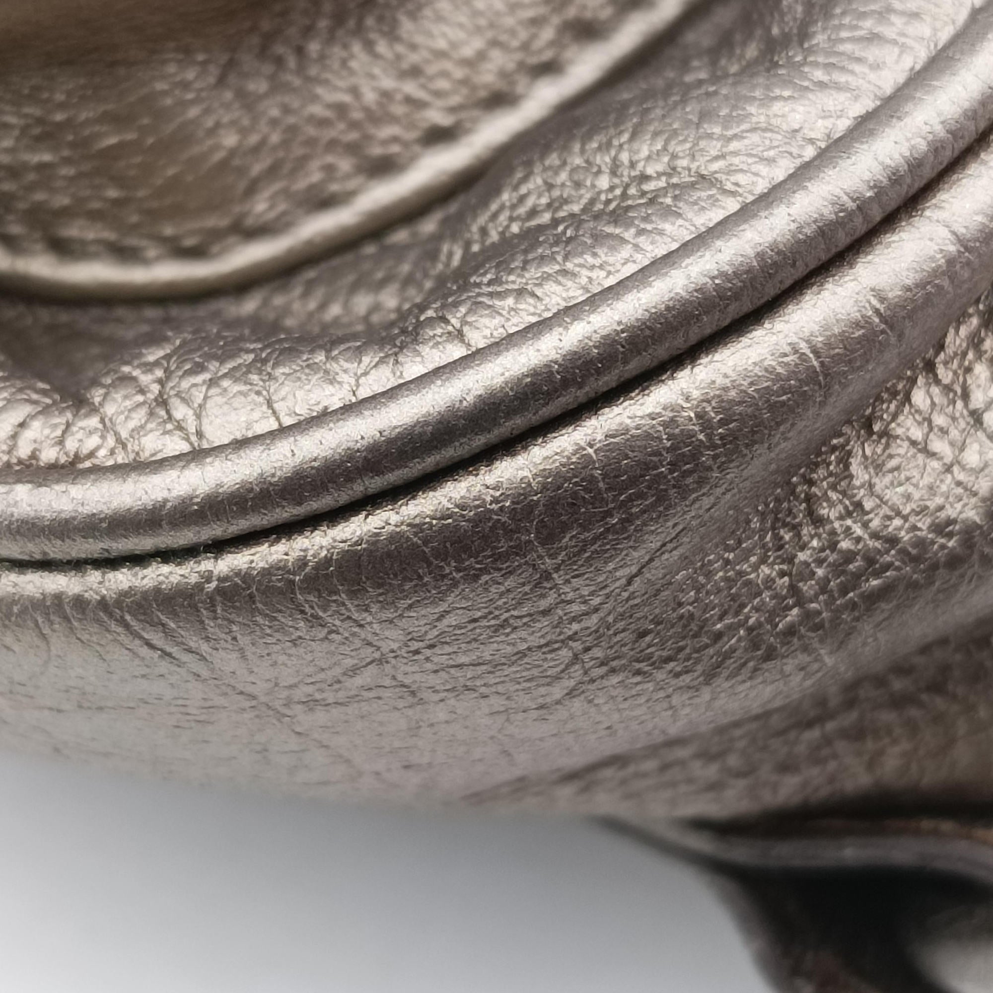 Secondhand Christian Dior Gaucho Golden Leather  shoulderbag | stylenewstar