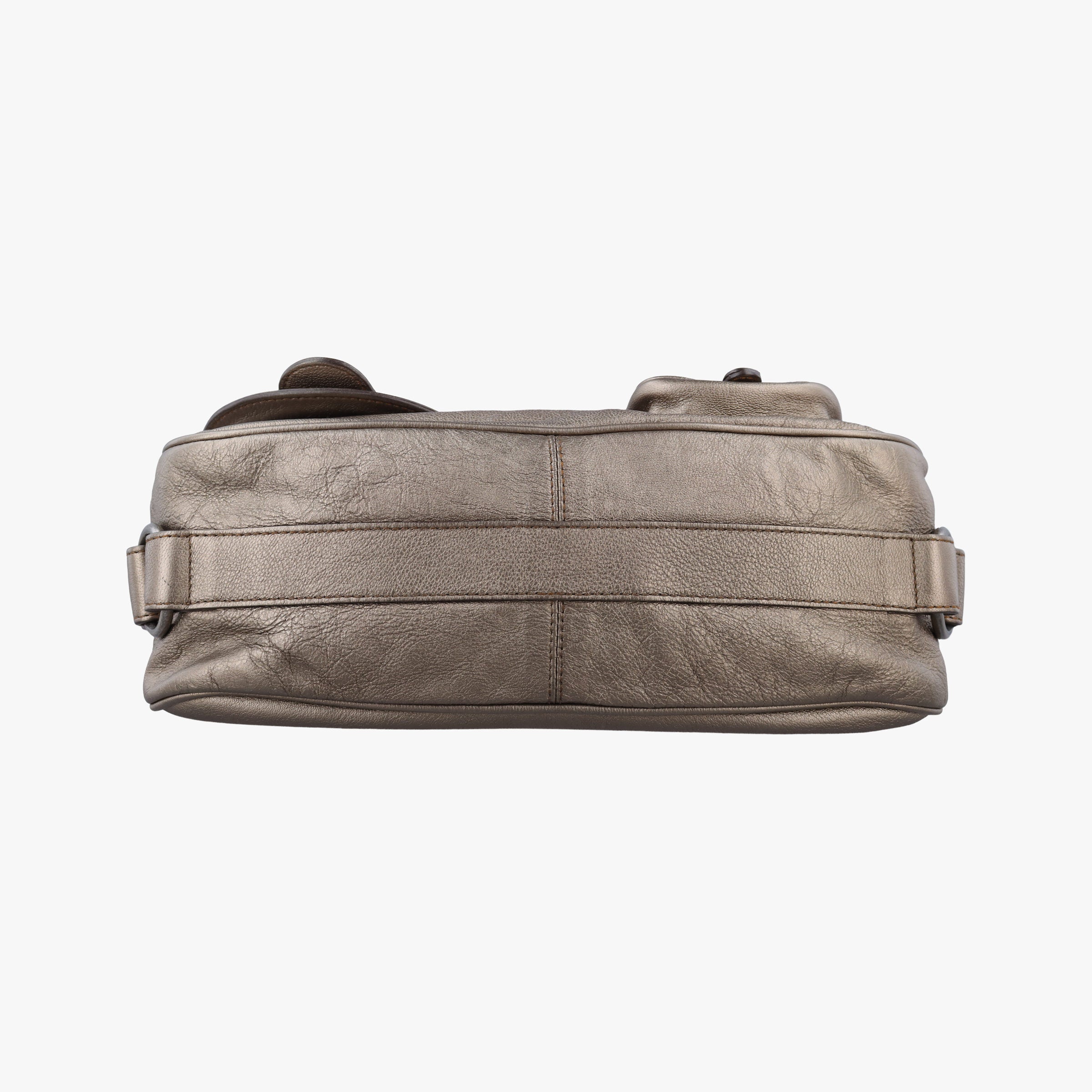 Secondhand Christian Dior Gaucho Golden Leather  shoulderbag | stylenewstar
