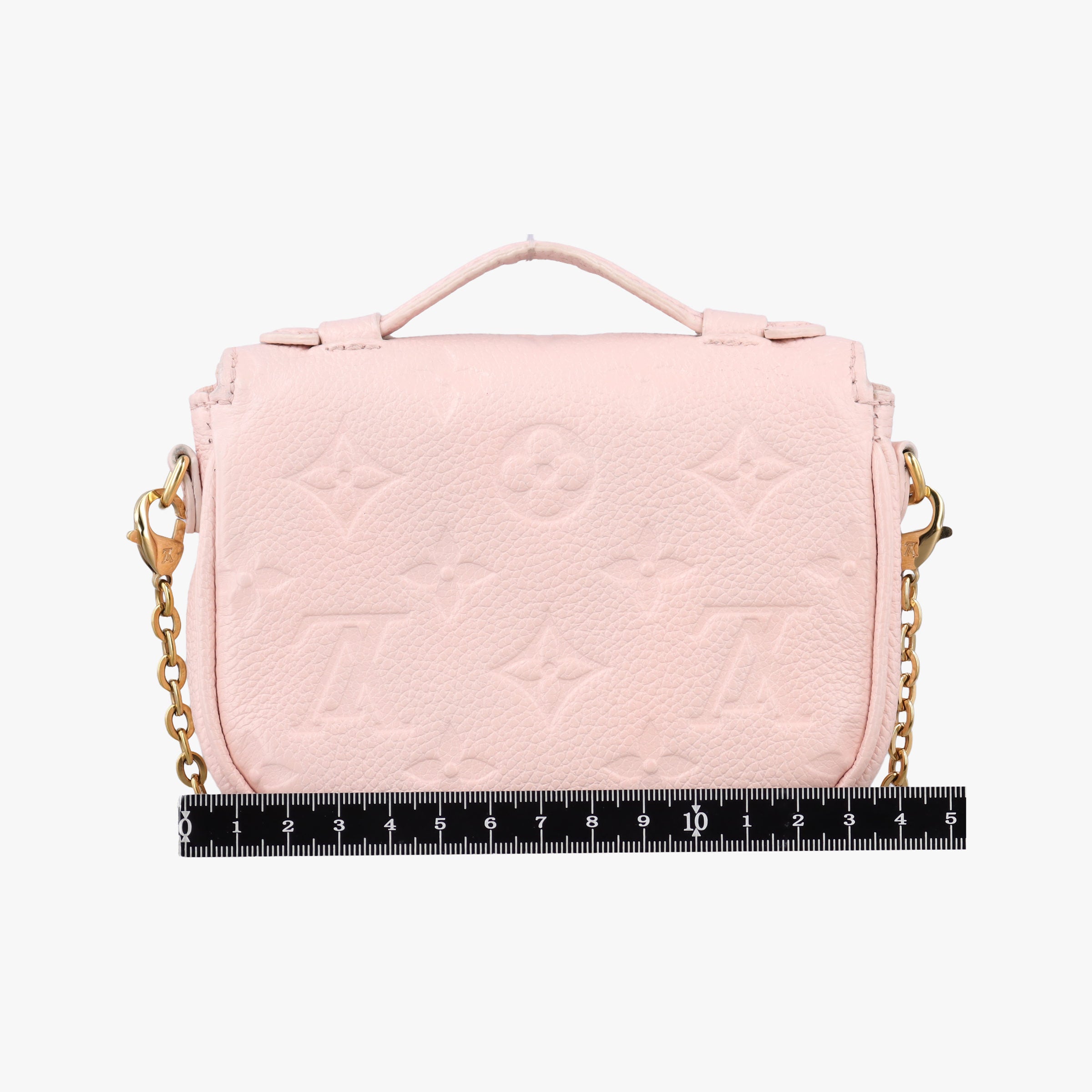 Secondhand Louis Vuitton Micro Metis Pouch Chain Monogram Rose Pomelo Monogram Empreinte M81389 shoulderbag | stylenewstar