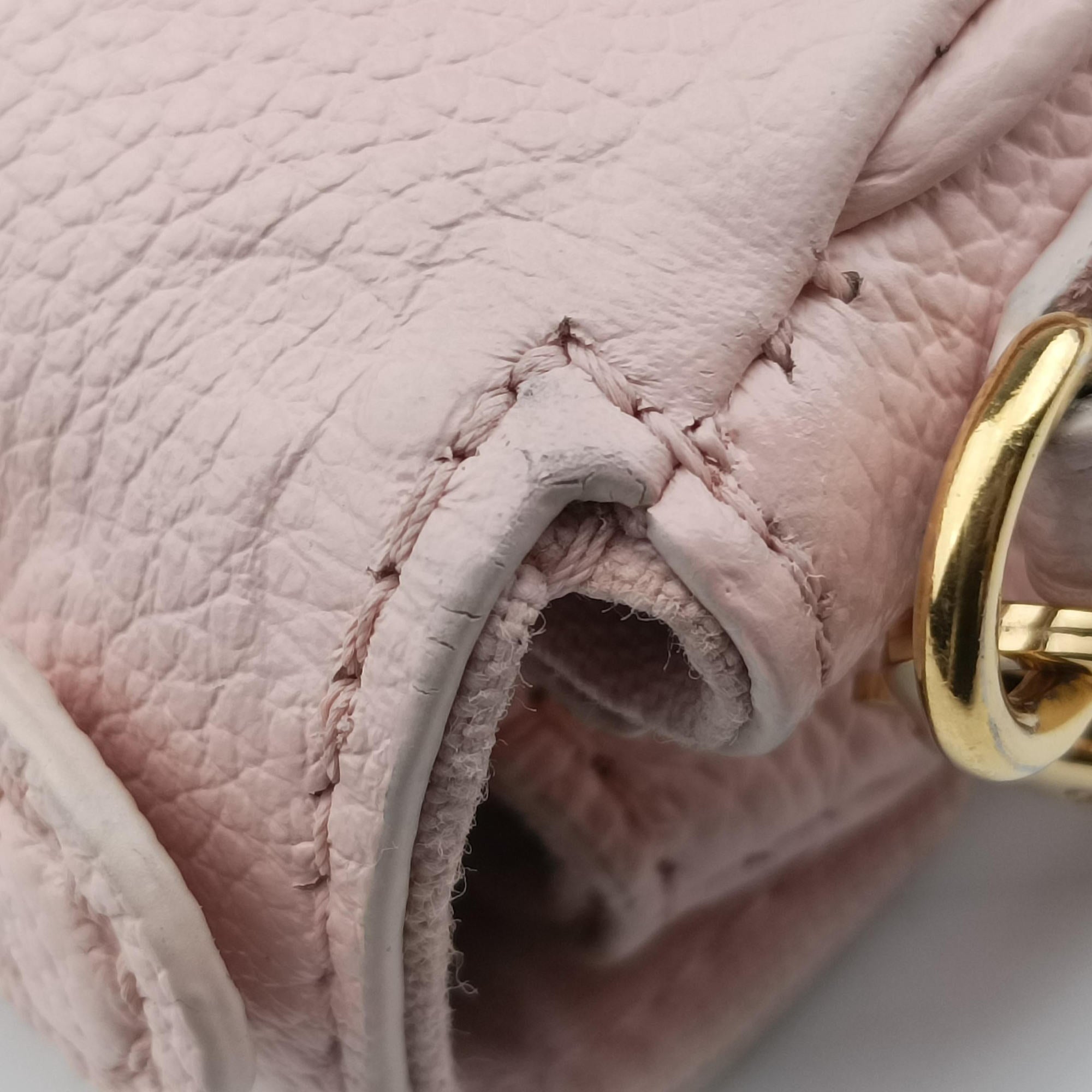 Secondhand Louis Vuitton Micro Metis Pouch Chain Monogram Rose Pomelo Monogram Empreinte M81389 shoulderbag | stylenewstar