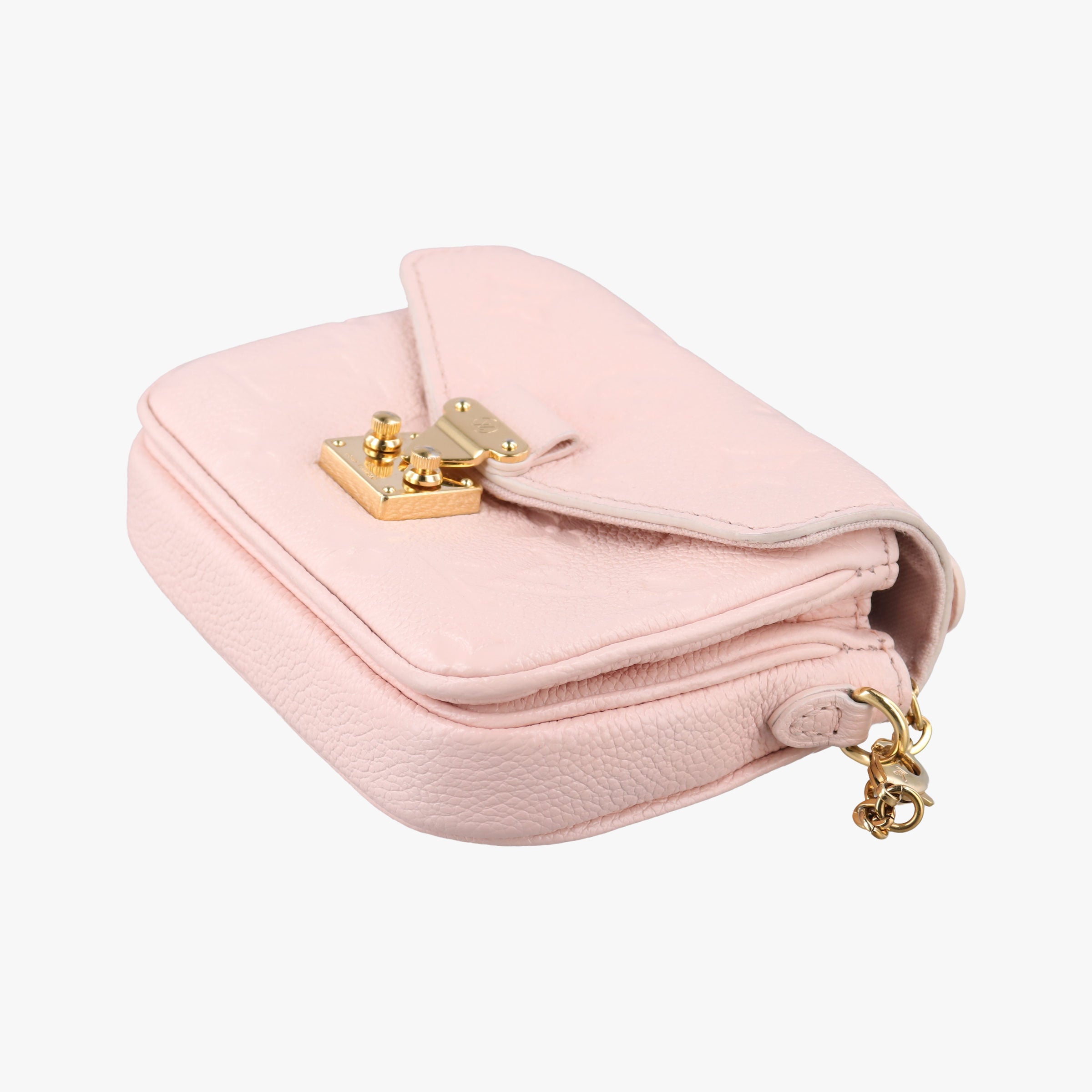 Secondhand Louis Vuitton Micro Metis Pouch Chain Monogram Rose Pomelo Monogram Empreinte M81389 shoulderbag | stylenewstar