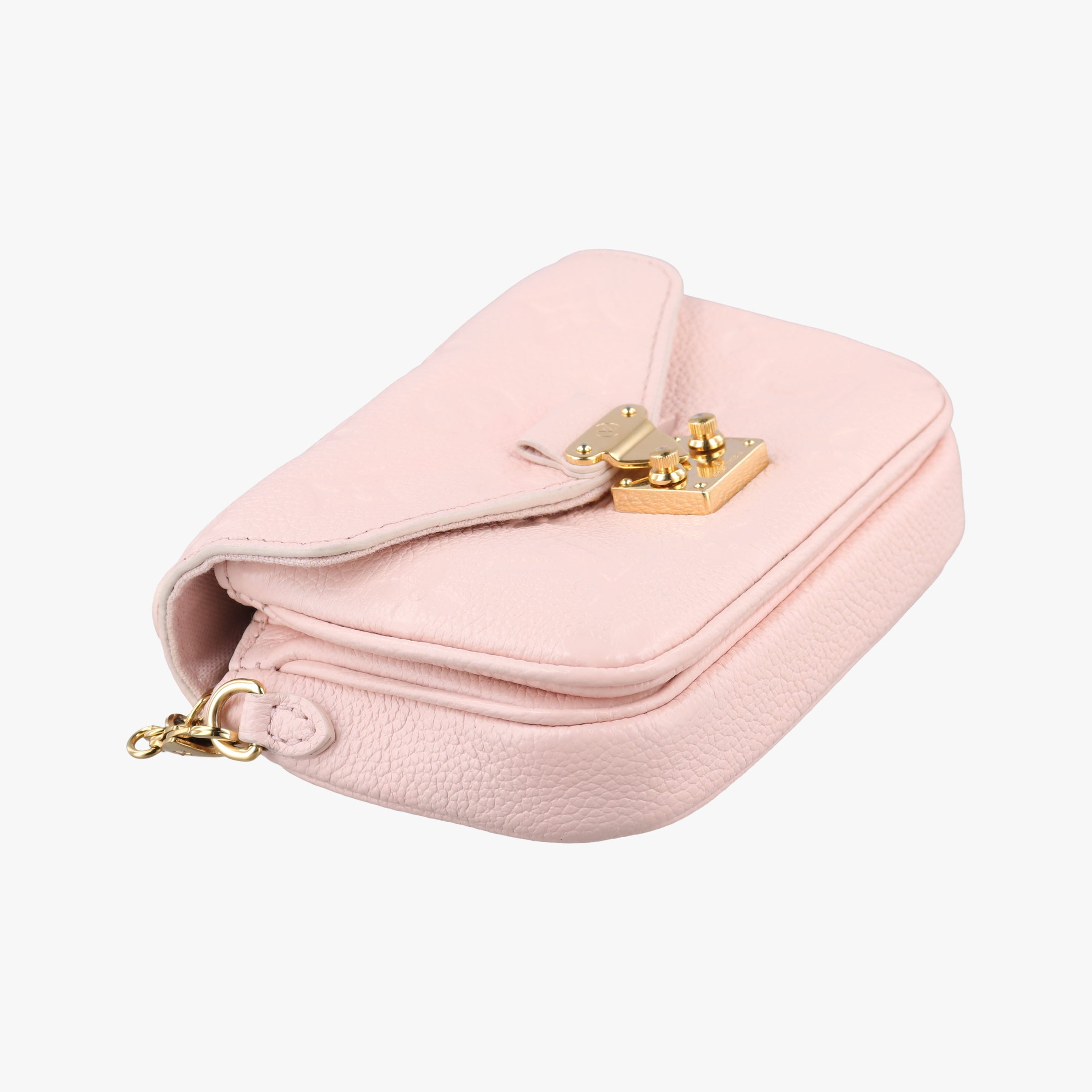 Secondhand Louis Vuitton Micro Metis Pouch Chain Monogram Rose Pomelo Monogram Empreinte M81389 shoulderbag | stylenewstar