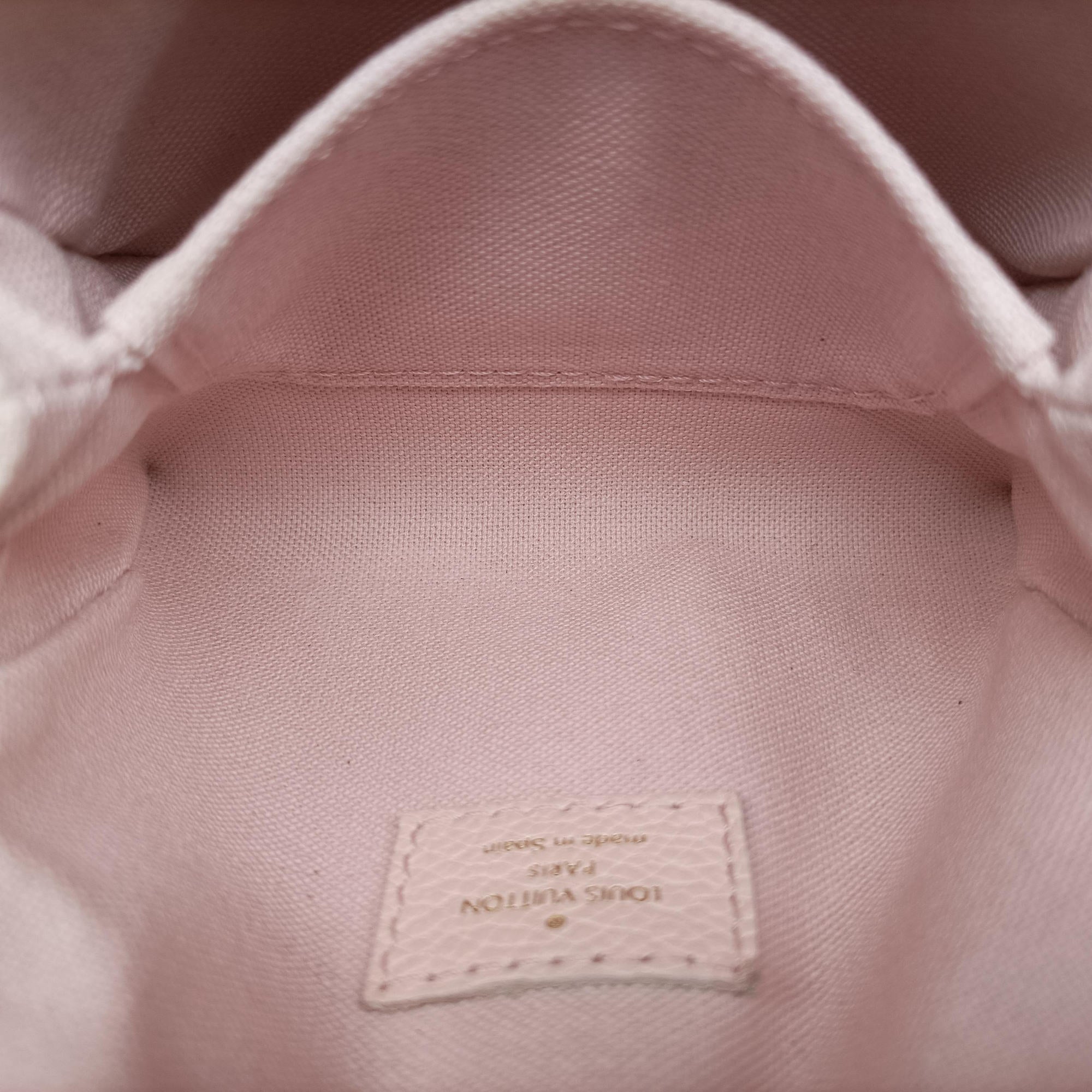 Secondhand Louis Vuitton Micro Metis Pouch Chain Monogram Rose Pomelo Monogram Empreinte M81389 shoulderbag | stylenewstar