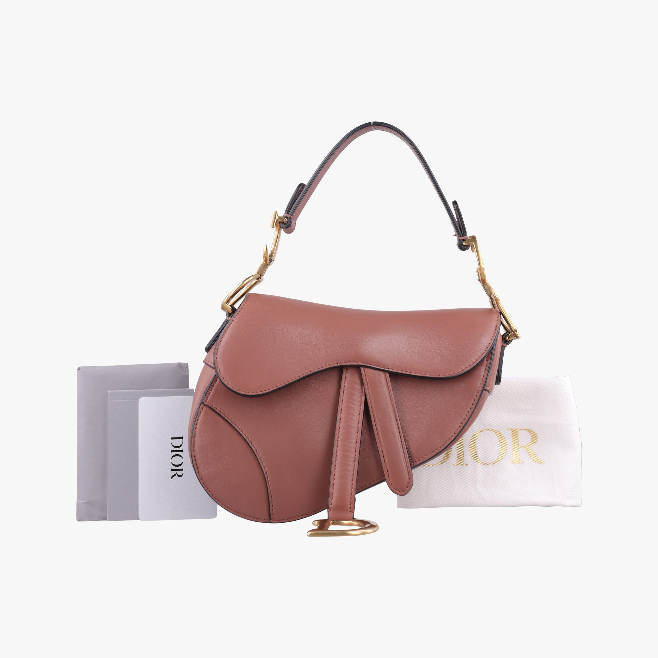Vintage Christian Dior Saddle Pink Leather  handbag | stylenewstar