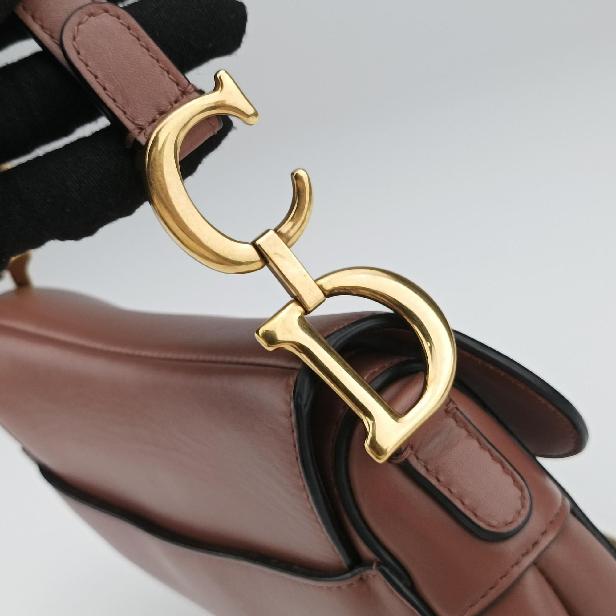 Vintage Christian Dior Saddle Pink Leather  handbag | stylenewstar