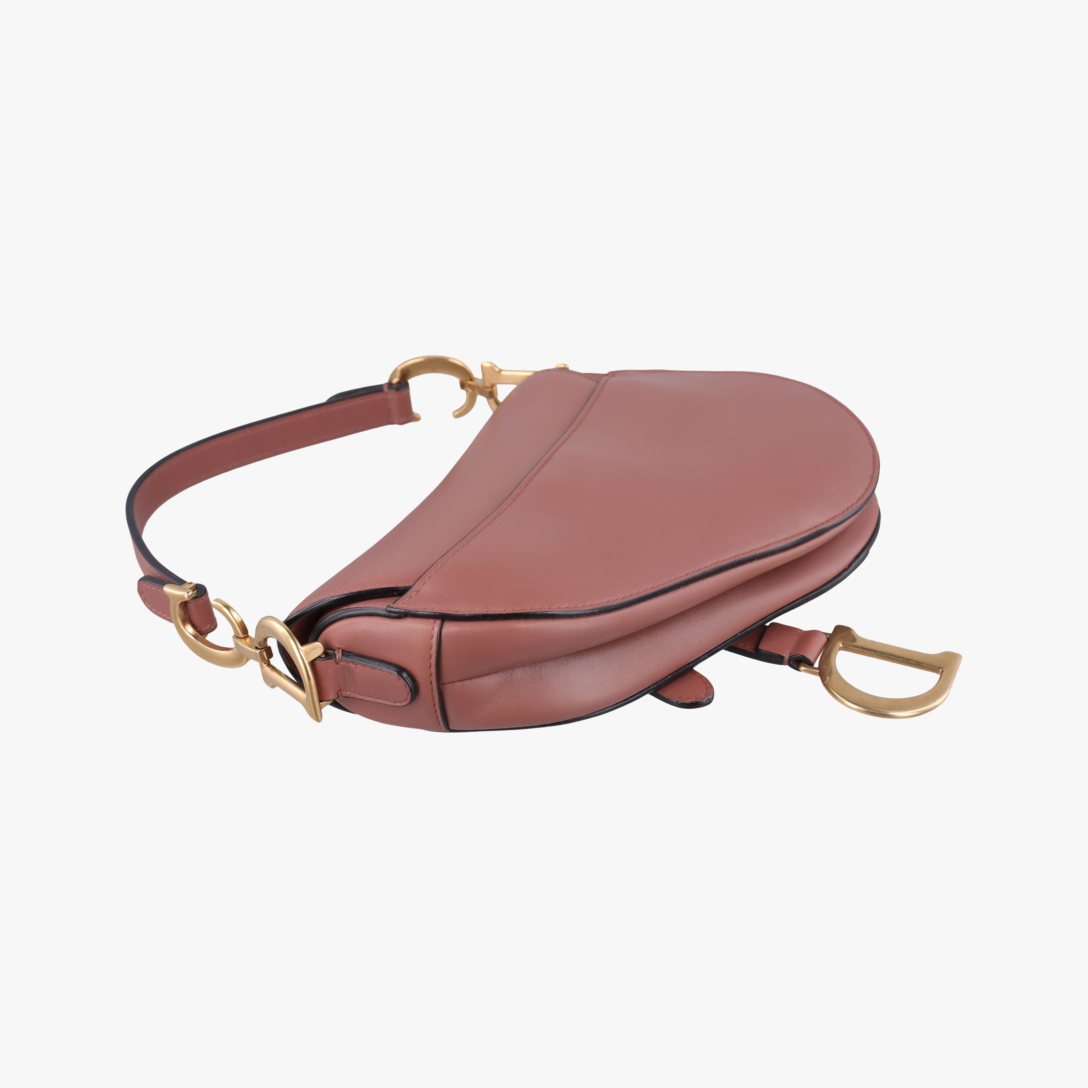 Vintage Christian Dior Saddle Pink Leather  handbag | stylenewstar