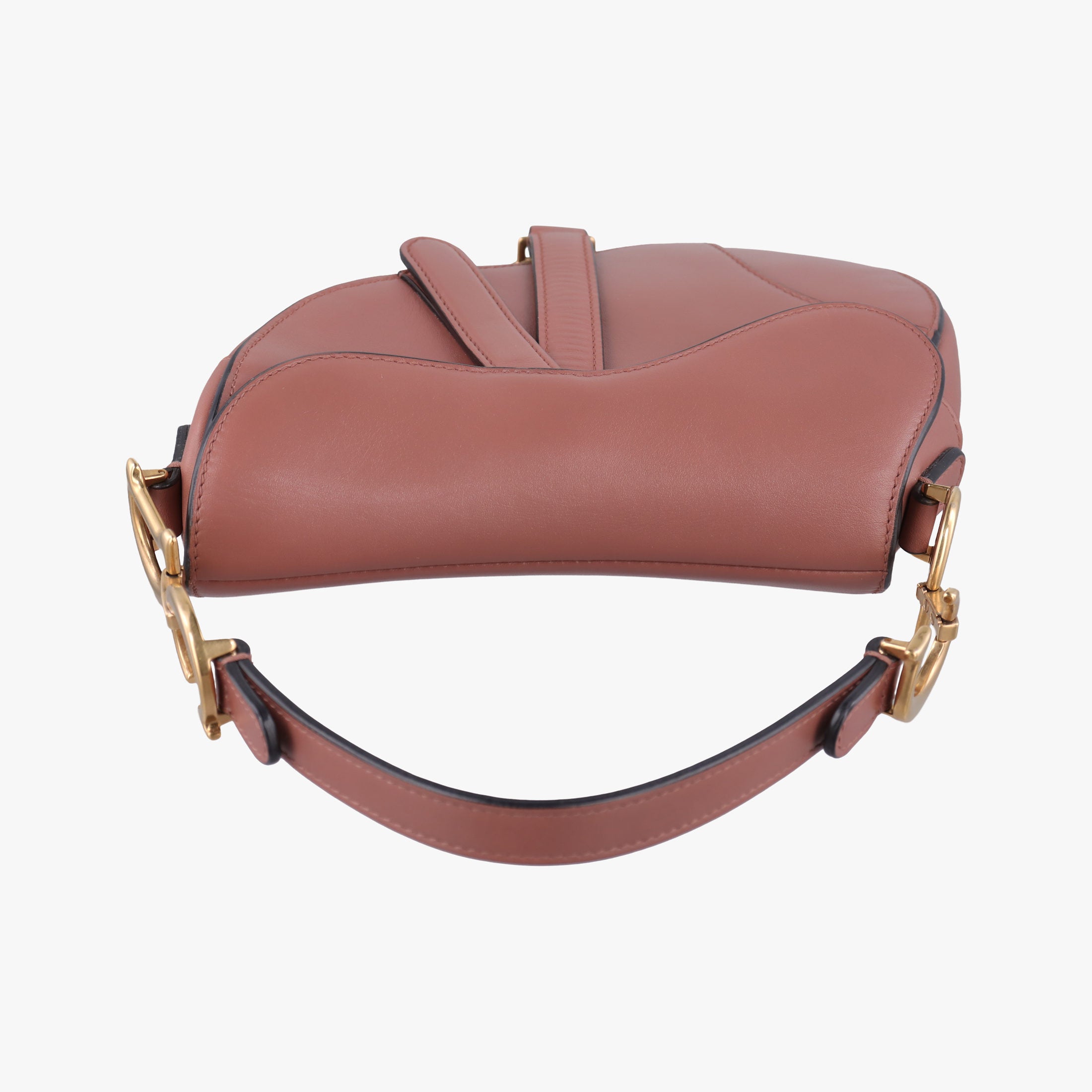 Vintage Christian Dior Saddle Pink Leather  handbag | stylenewstar