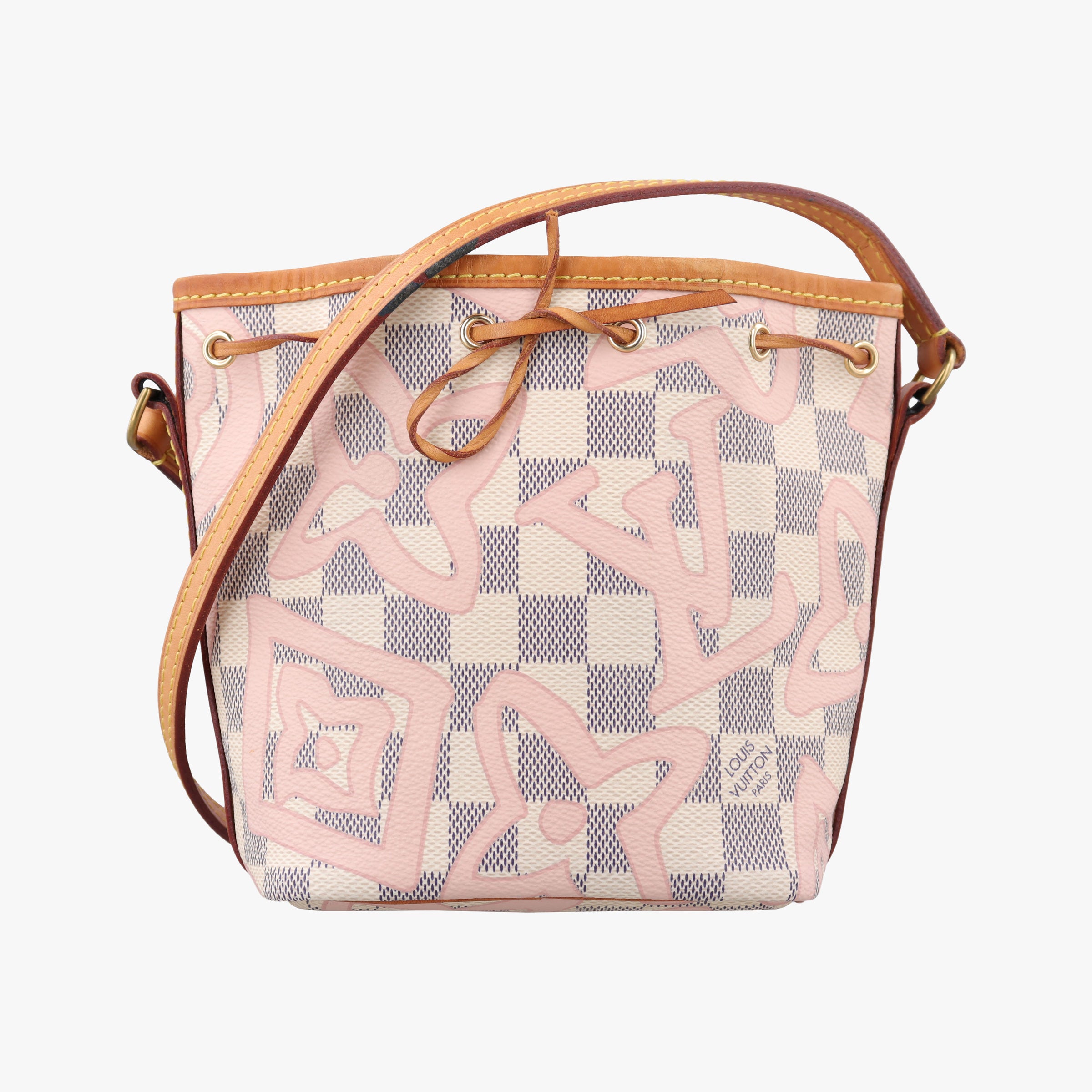 Vintage Louis Vuitton Tahitienne Nano Noe AZUR Damier Canvas N60052 shoulderbag | stylenewstar