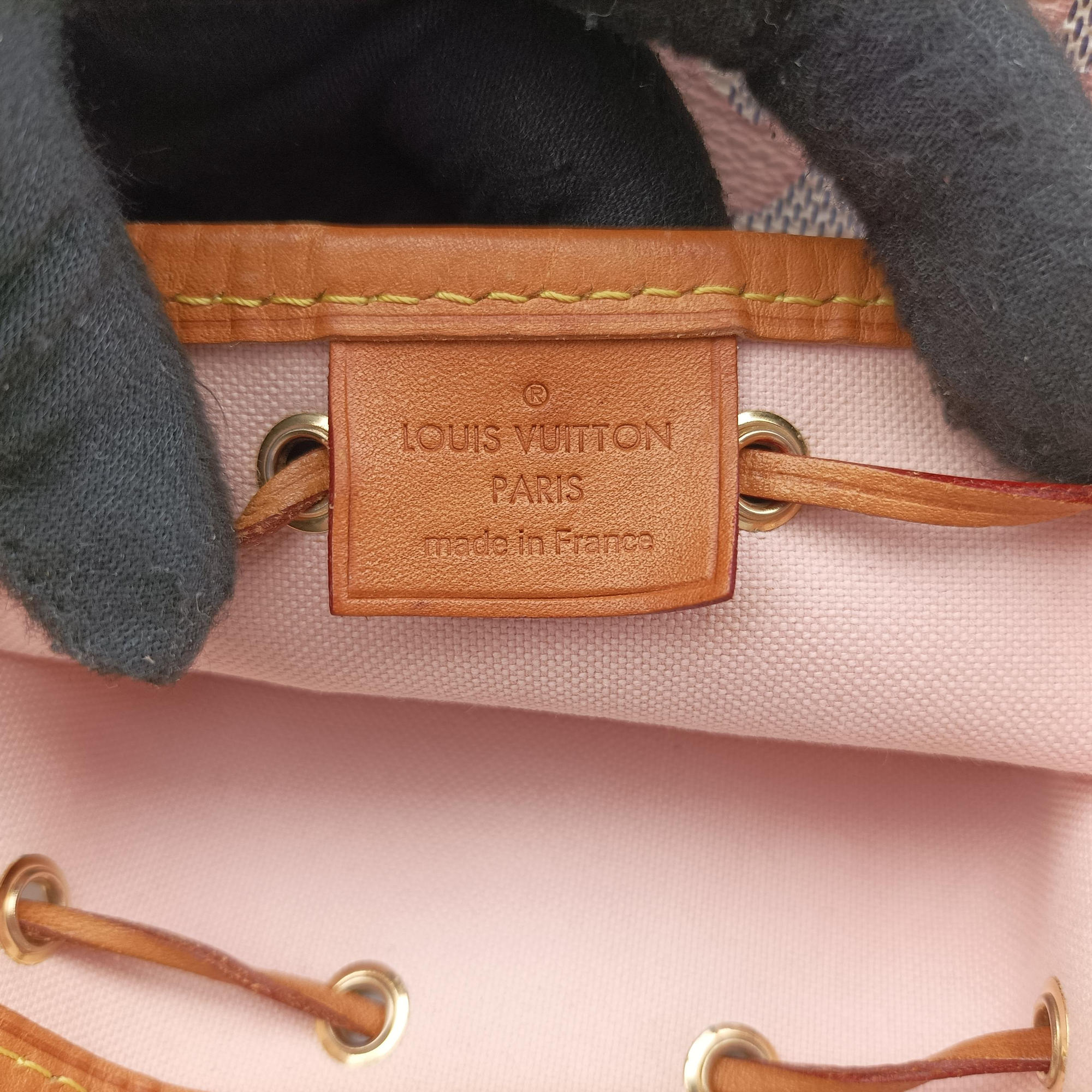 Vintage Louis Vuitton Tahitienne Nano Noe AZUR Damier Canvas N60052 shoulderbag | stylenewstar
