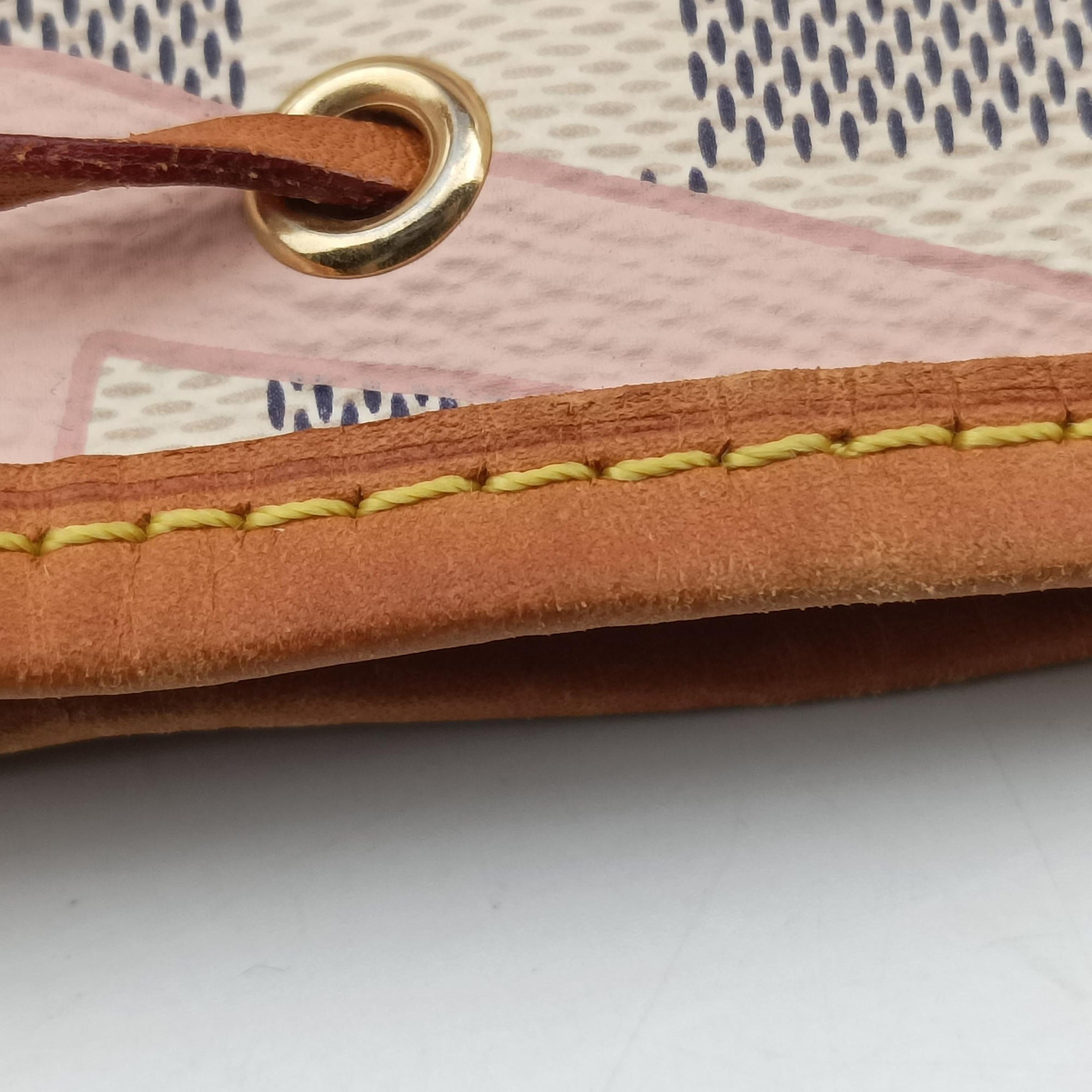 Vintage Louis Vuitton Tahitienne Nano Noe AZUR Damier Canvas N60052 shoulderbag | stylenewstar