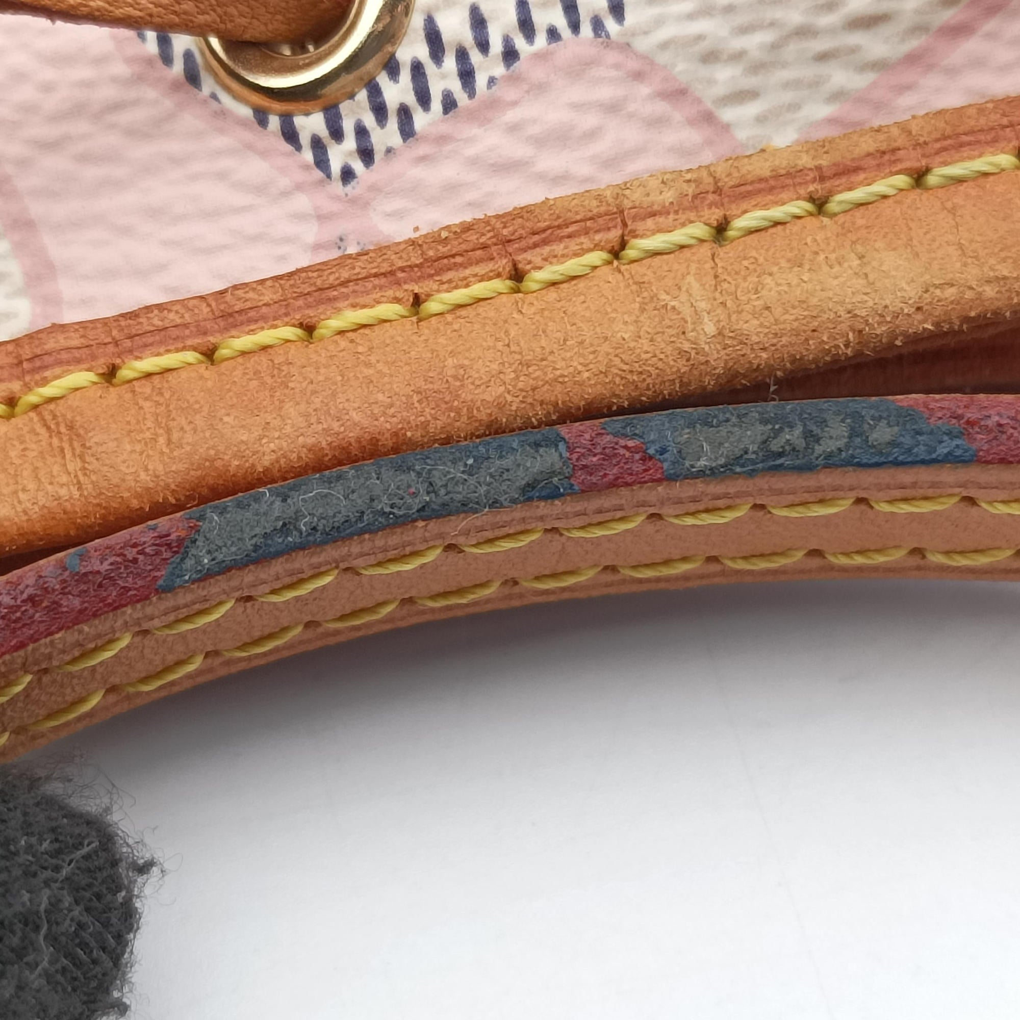 Vintage Louis Vuitton Tahitienne Nano Noe AZUR Damier Canvas N60052 shoulderbag | stylenewstar