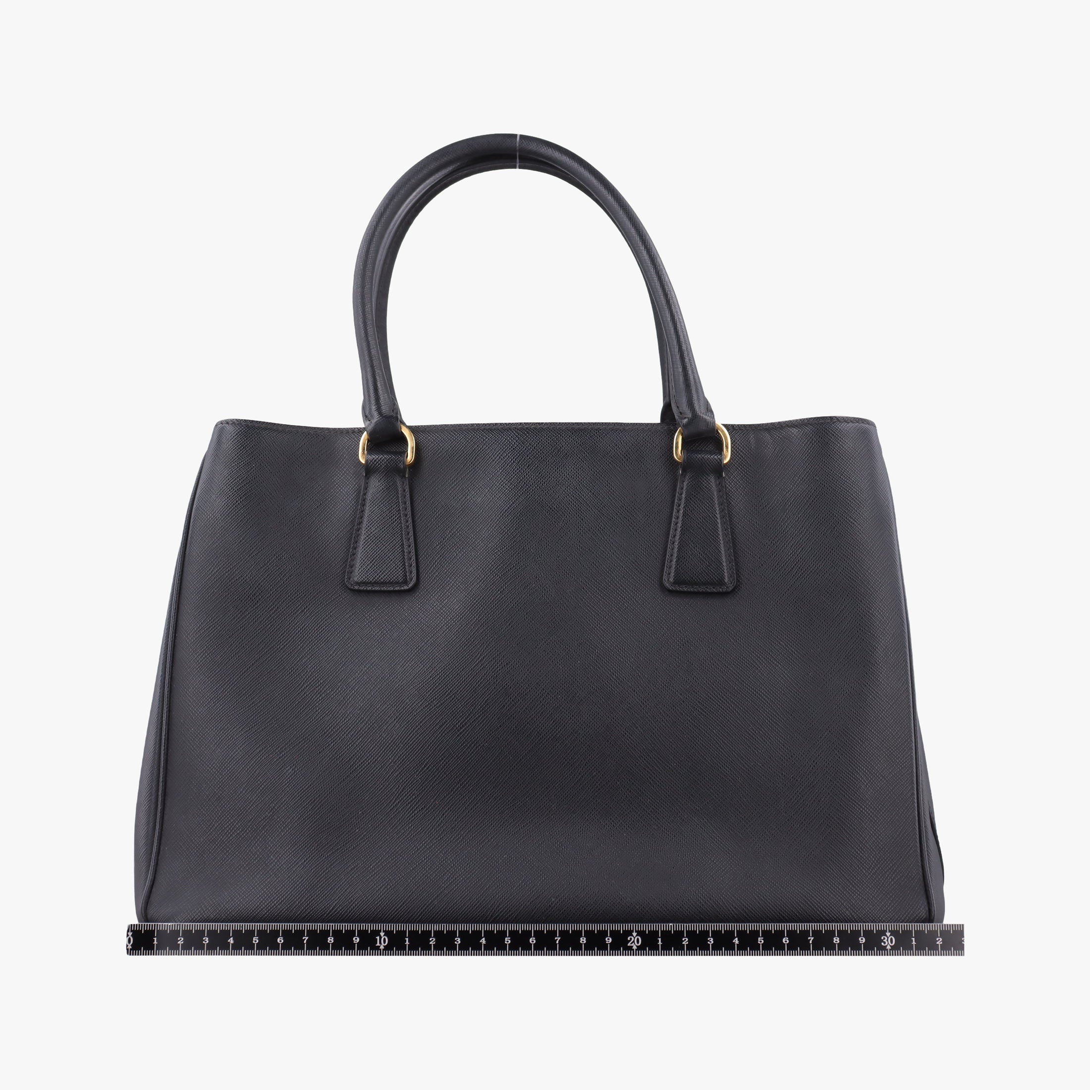 Pre-owned Prada Galleria Black SAFFIANO Leather BN2274 shoulderbag | stylenewstar