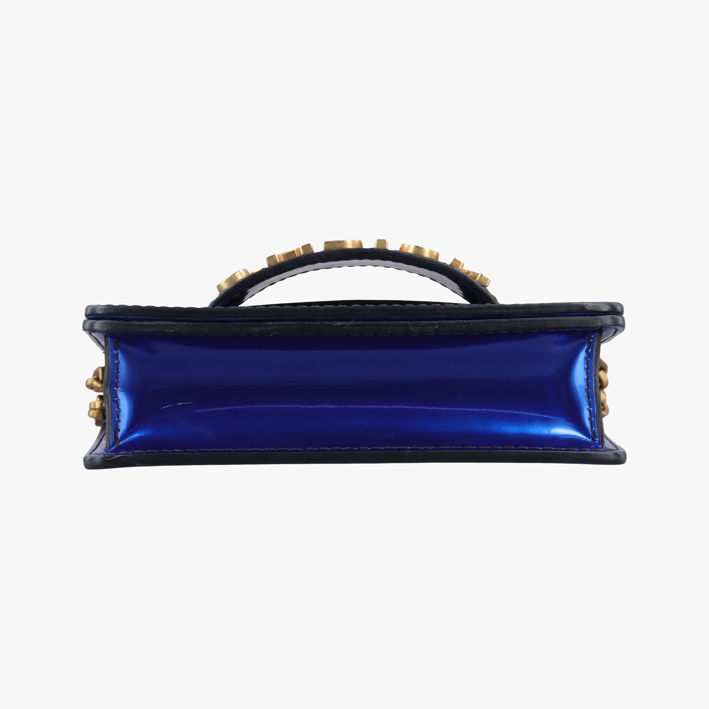 Pre-owned Christian Dior J'adior Navy Patent  shoulderbag | stylenewstar
