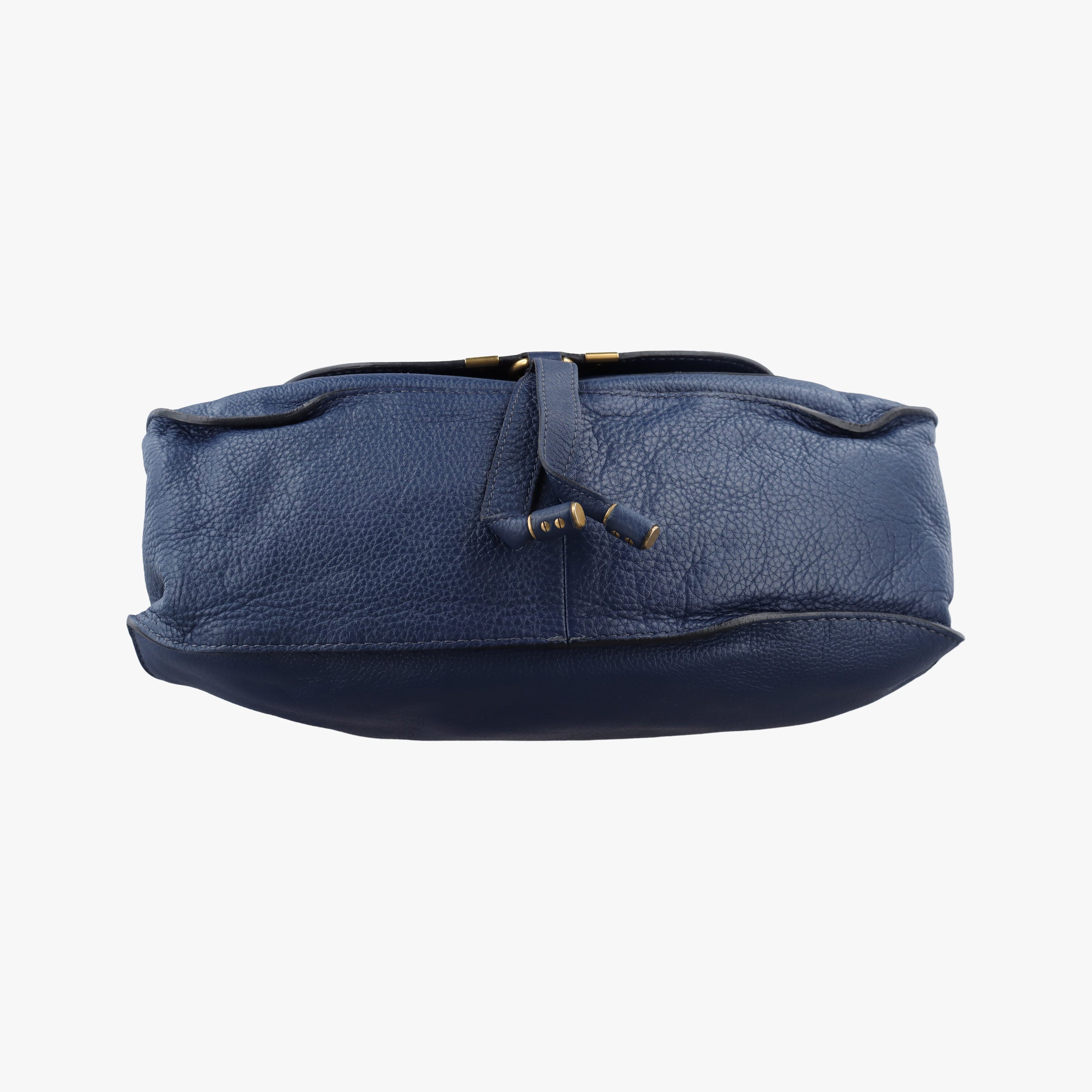 Pre-owned Chloe Mercy Blue Leather  shoulderbag | stylenewstar