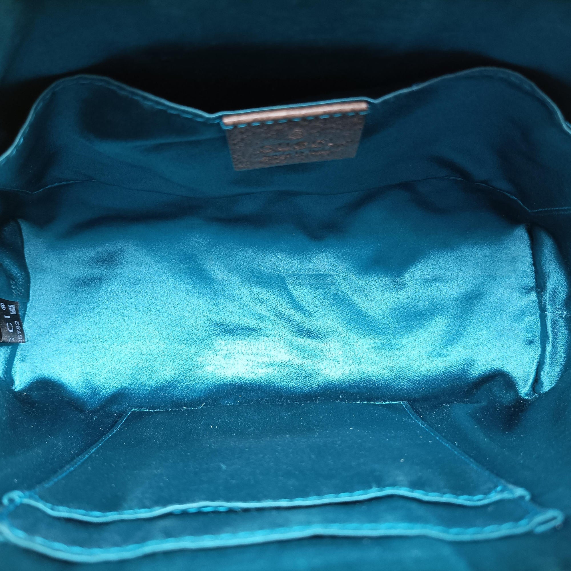 Pre-owned Gucci Ophidia brown×red×green PVC coated canvas×Leather 499621 shoulderbag | stylenewstar