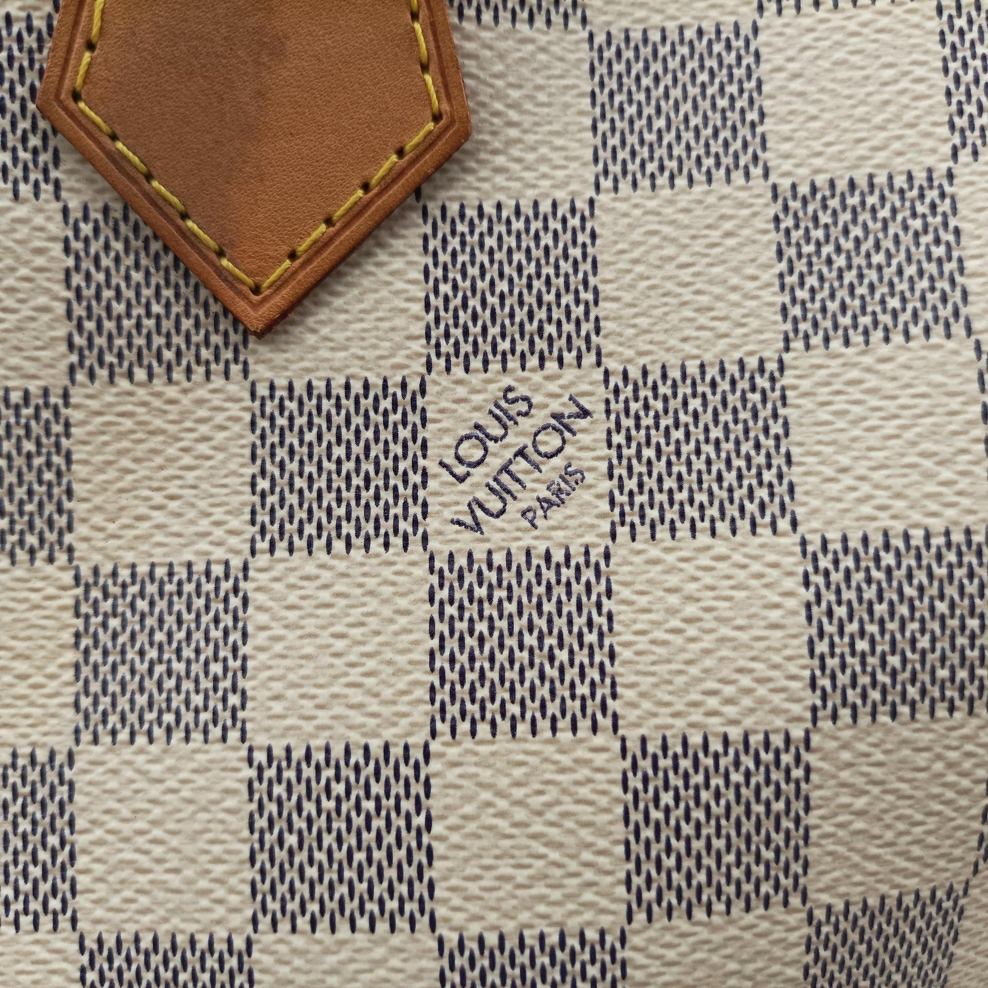 Pre-owned Louis Vuitton Speedy 35 Azur Damier Canvas N41535 handbag | stylenewstar