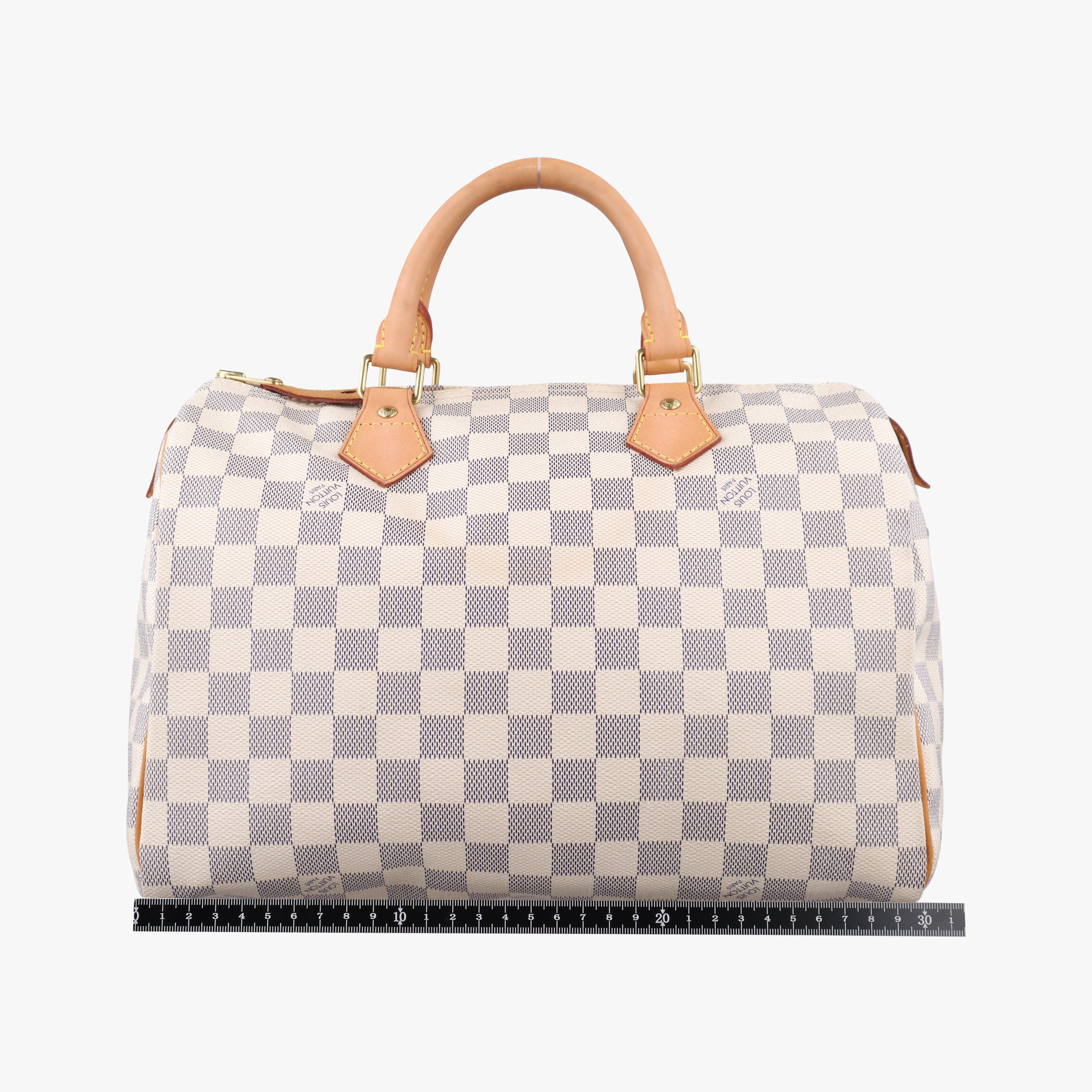 Pre-owned Louis Vuitton Speedy 35 Azur Damier Canvas N41535 handbag | stylenewstar