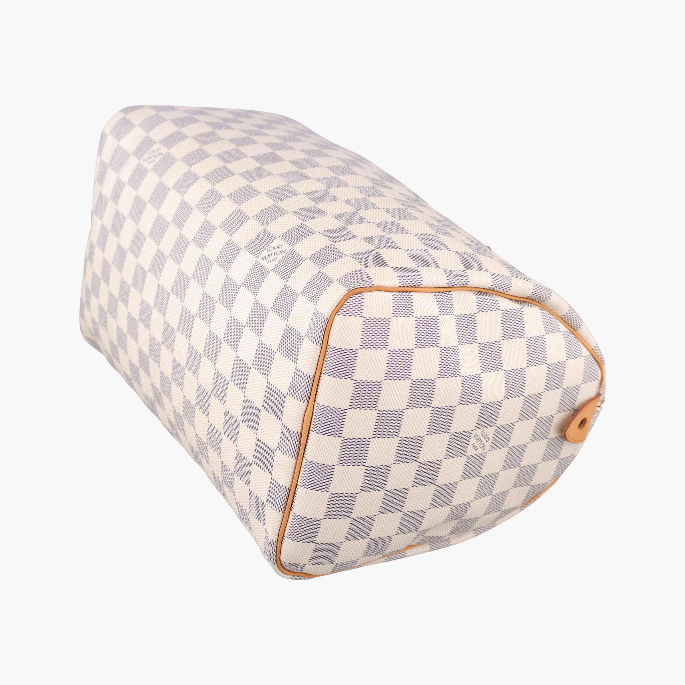 Pre-owned Louis Vuitton Speedy 35 Azur Damier Canvas N41535 handbag | stylenewstar