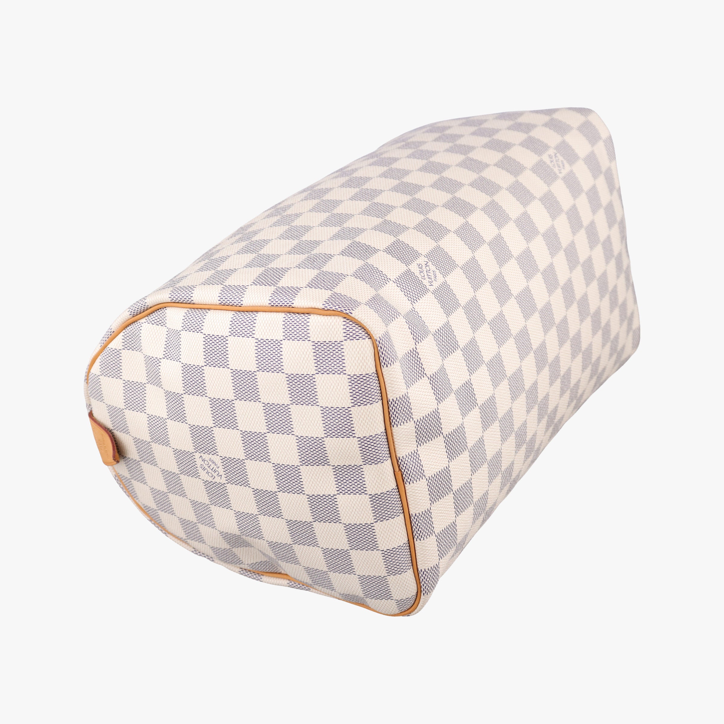 Pre-owned Louis Vuitton Speedy 35 Azur Damier Canvas N41535 handbag | stylenewstar