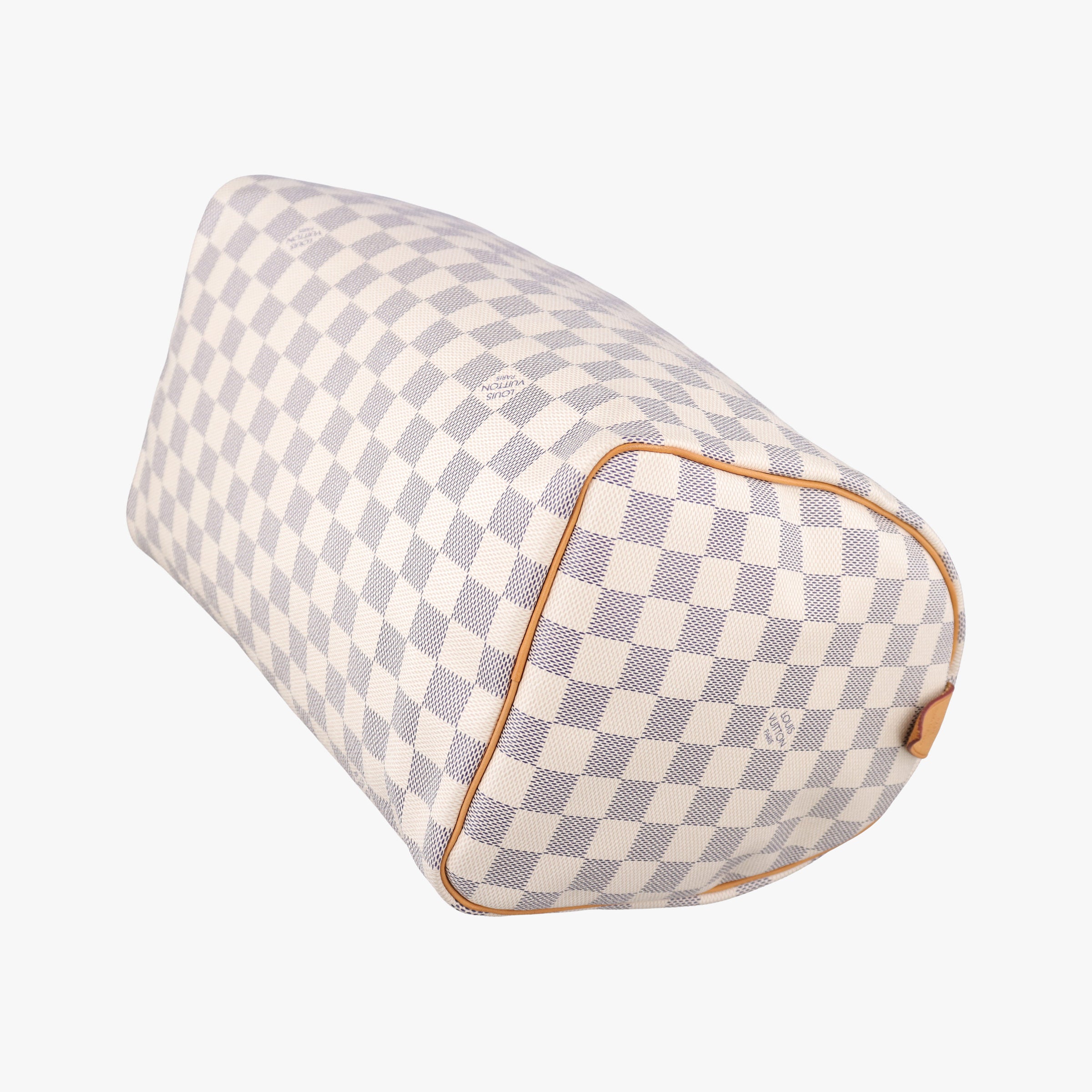 Pre-owned Louis Vuitton Speedy 35 Azur Damier Canvas N41535 handbag | stylenewstar