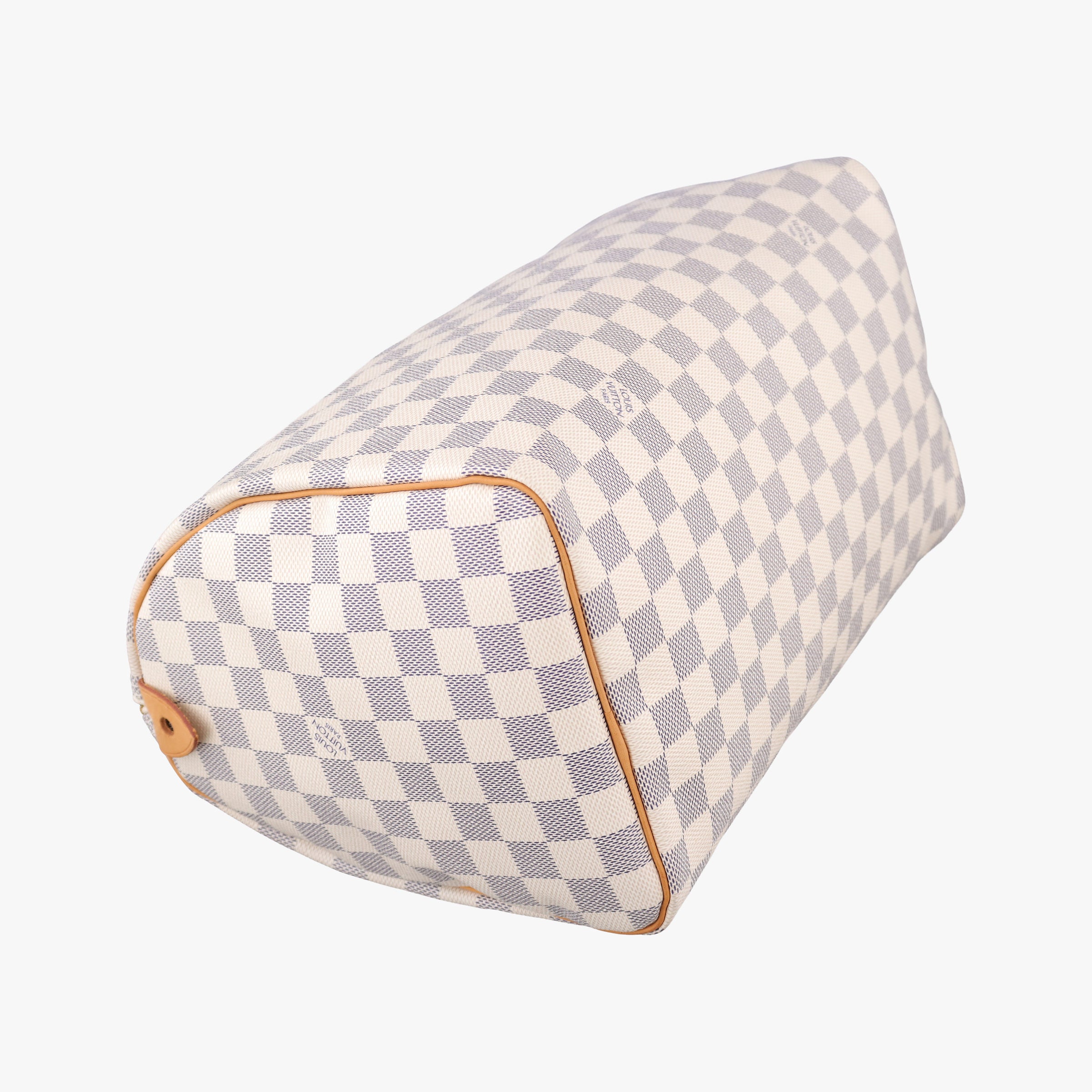 Pre-owned Louis Vuitton Speedy 35 Azur Damier Canvas N41535 handbag | stylenewstar