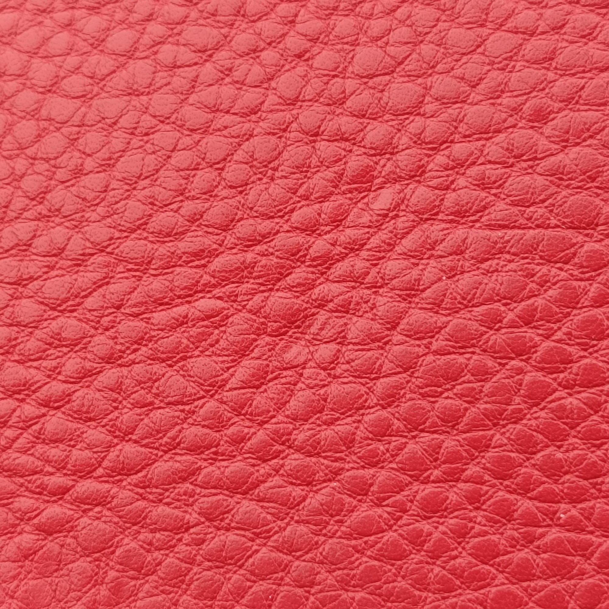 Pre-owned VERSACE Medusa Red Leather  handbag | stylenewstar