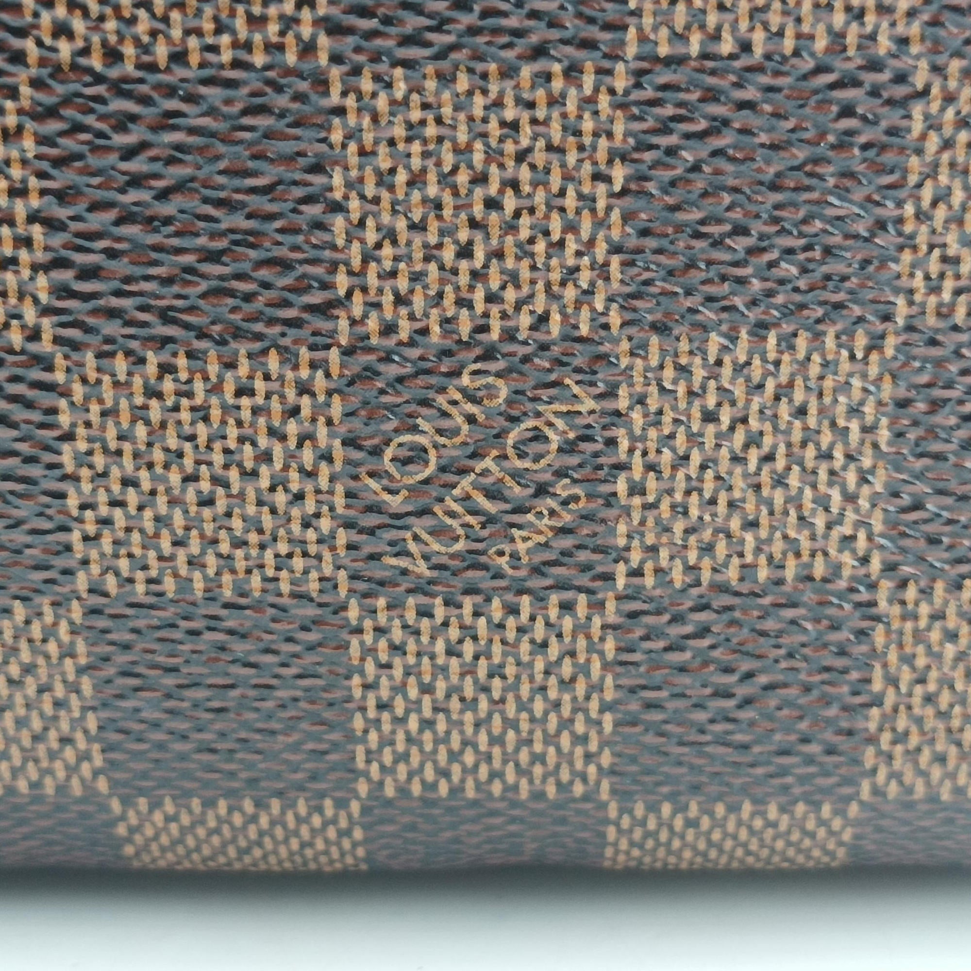 Secondhand Louis Vuitton NEVERFULL MM EBENE Damier Canvas N51105 handbag | stylenewstar