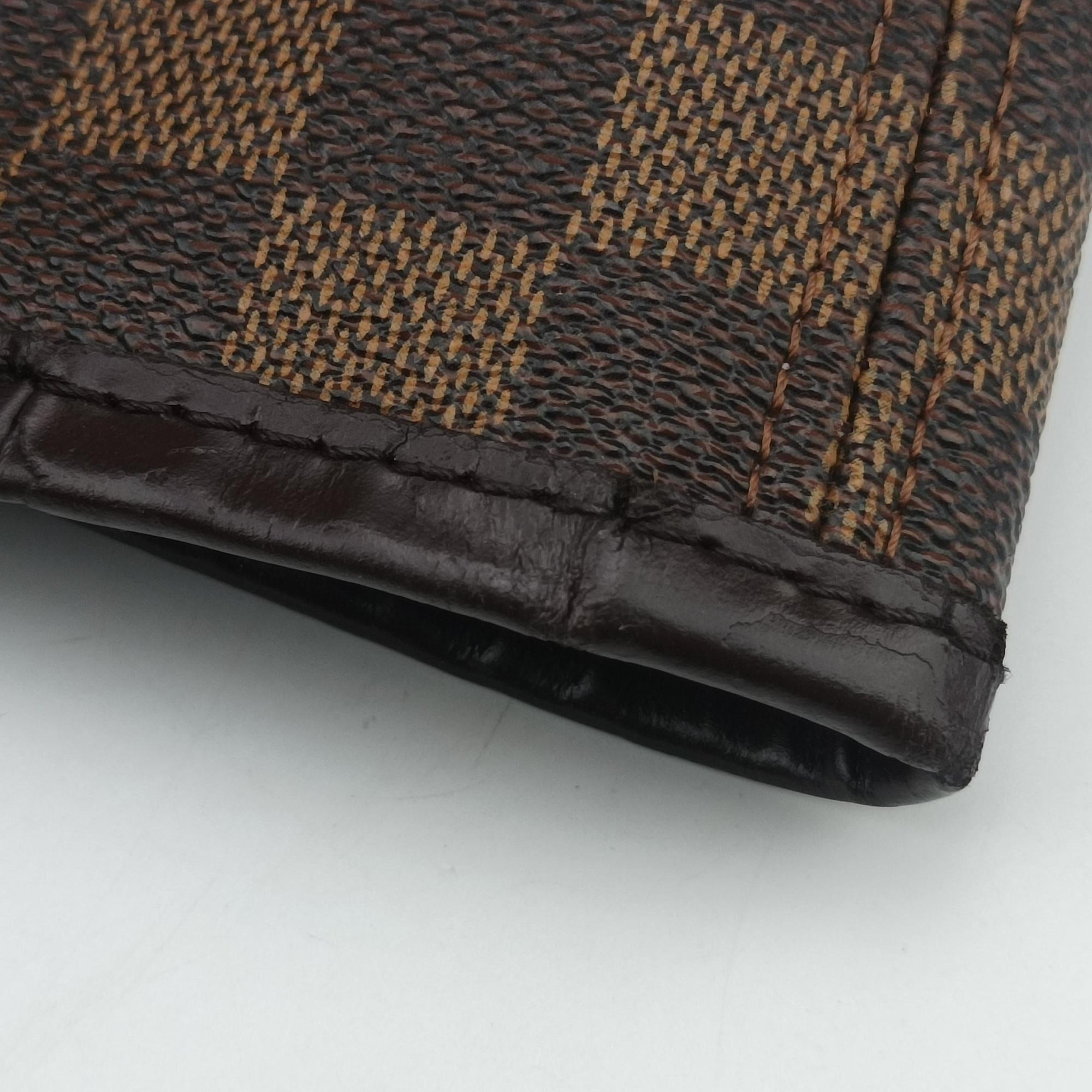 Secondhand Louis Vuitton NEVERFULL MM EBENE Damier Canvas N51105 handbag | stylenewstar