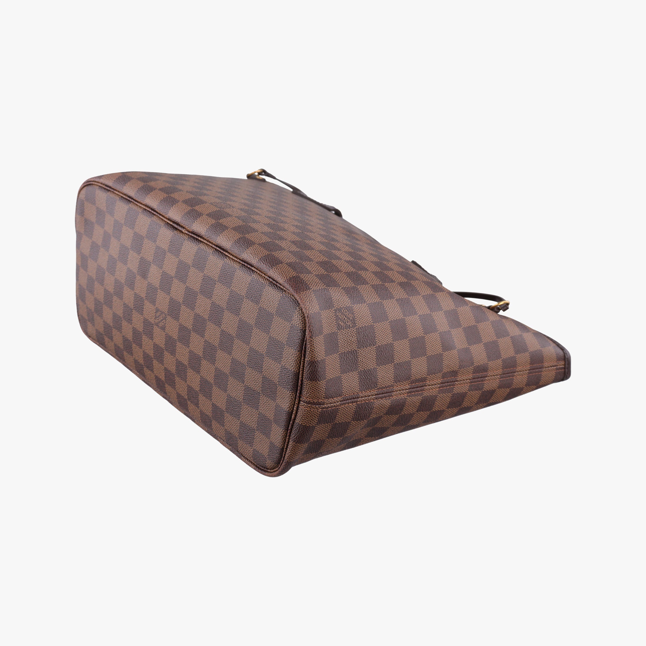 Secondhand Louis Vuitton NEVERFULL MM EBENE Damier Canvas N51105 handbag | stylenewstar