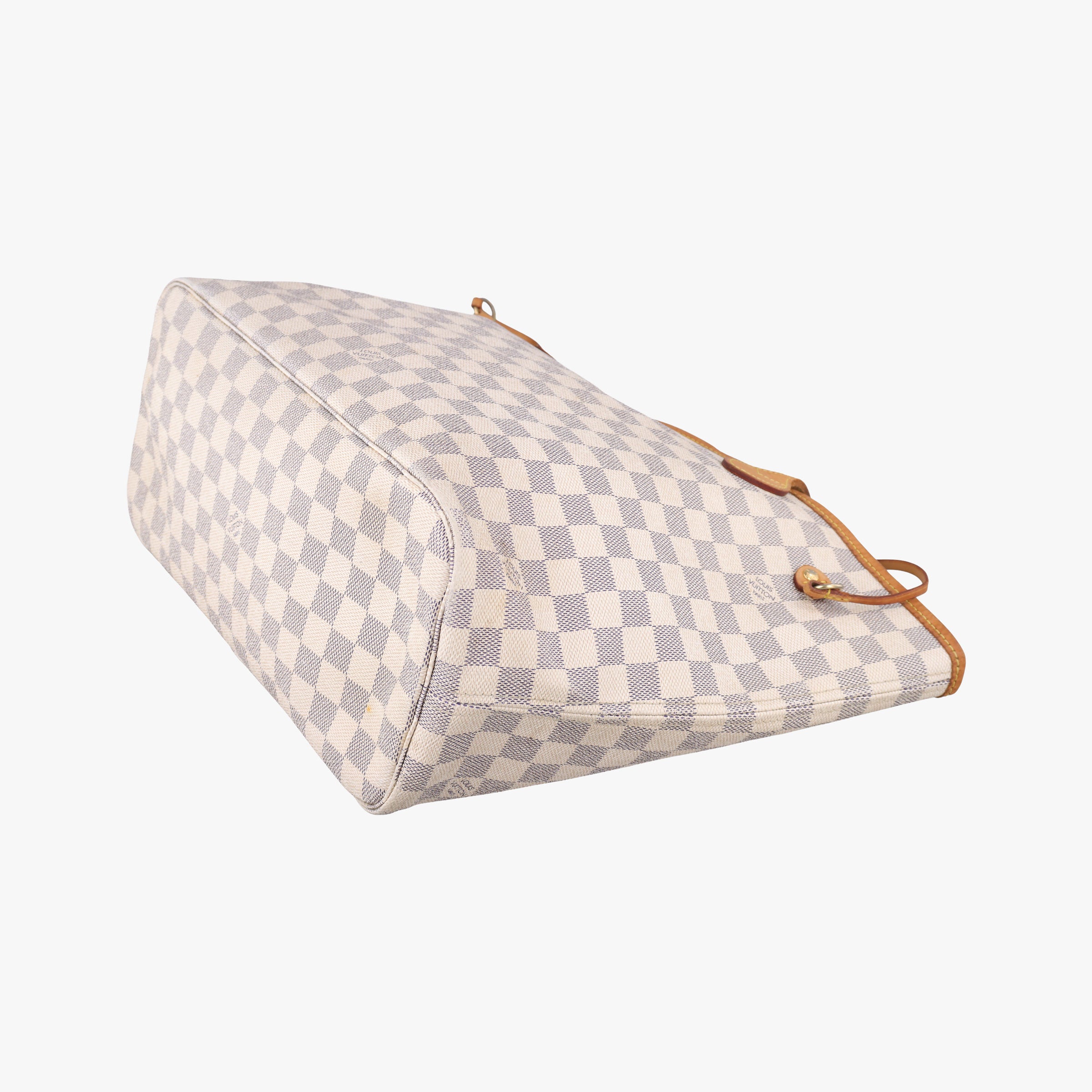 Vintage Louis Vuitton Neverfull MM Azur Damier Canvas N51107 handbag | stylenewstar