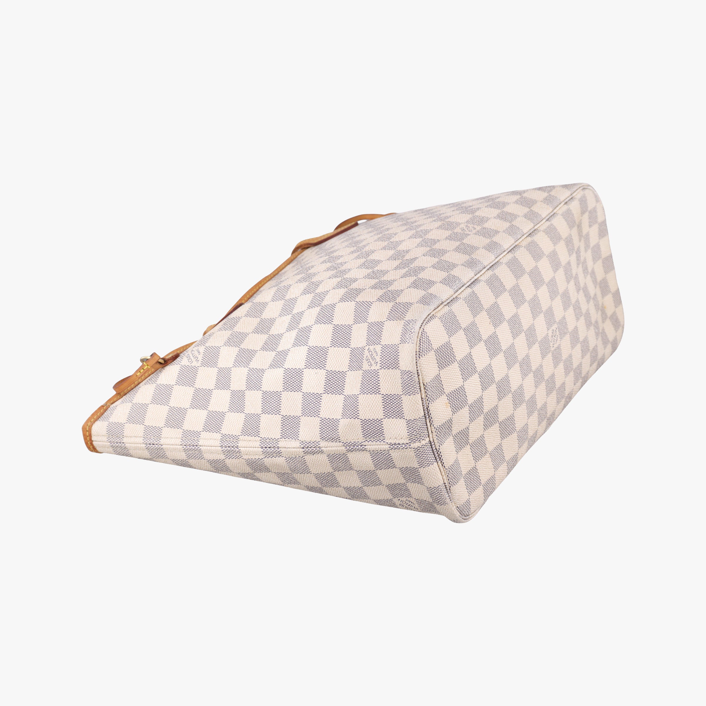 Vintage Louis Vuitton Neverfull MM Azur Damier Canvas N51107 handbag | stylenewstar