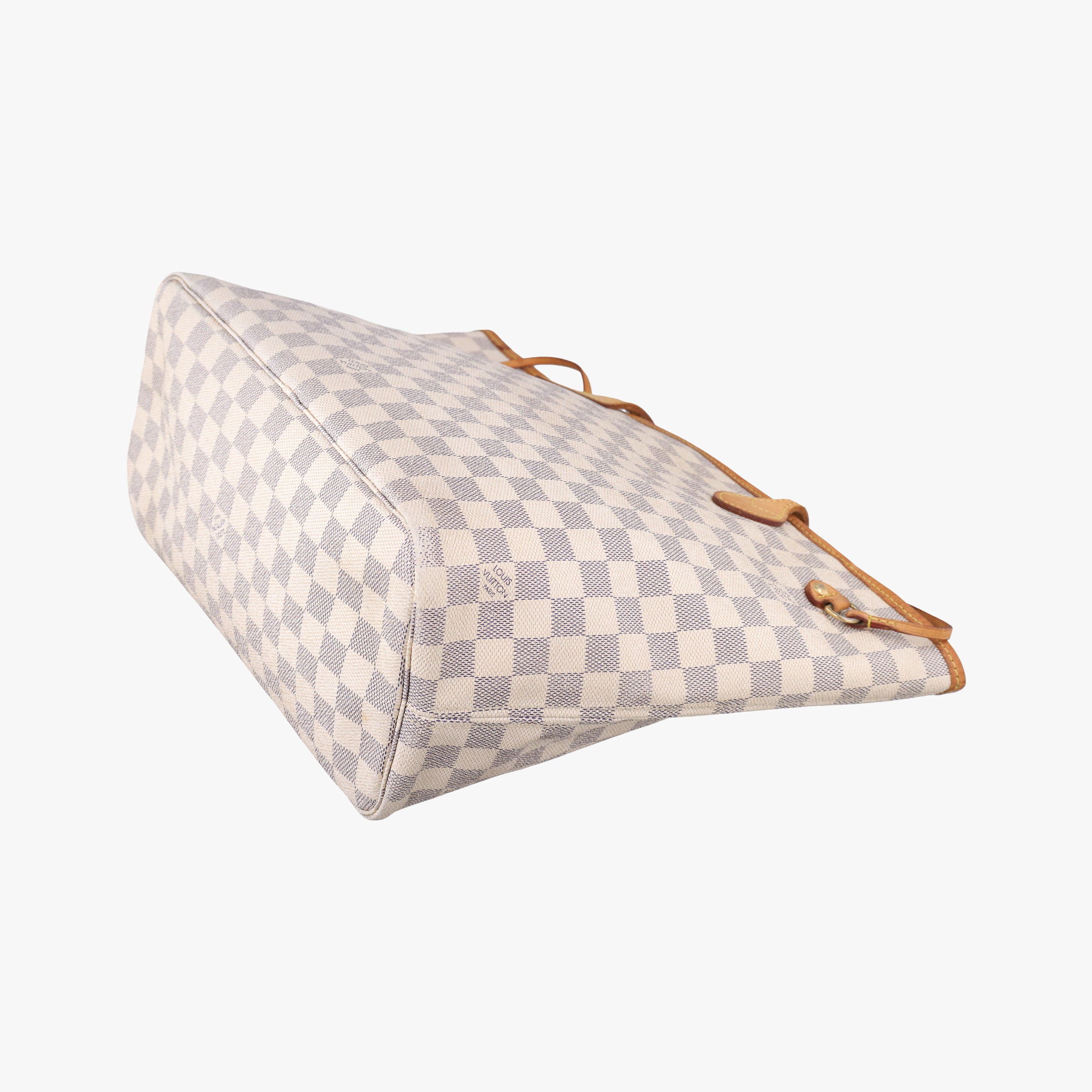 Vintage Louis Vuitton Neverfull MM Azur Damier Canvas N51107 handbag | stylenewstar