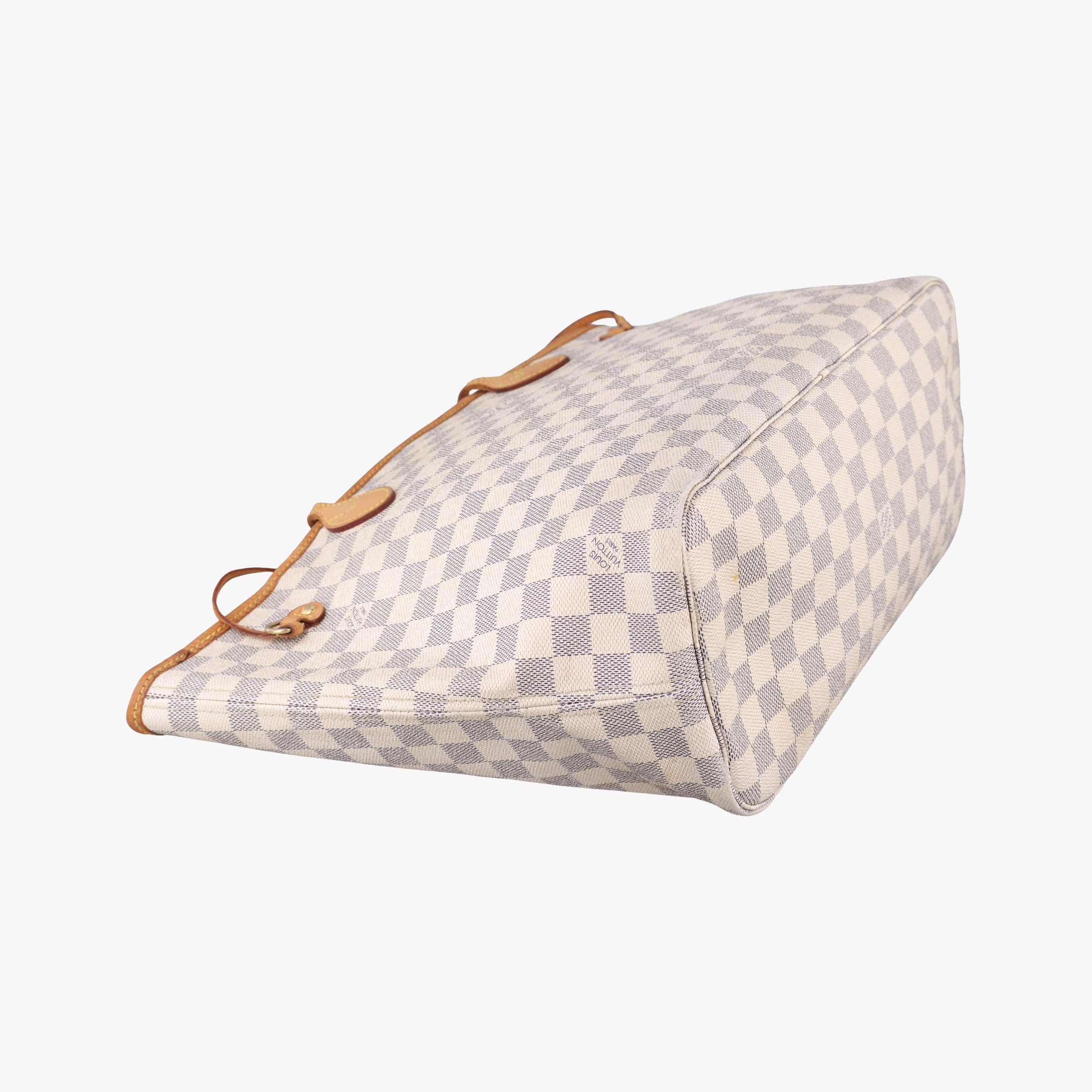 Vintage Louis Vuitton Neverfull MM Azur Damier Canvas N51107 handbag | stylenewstar