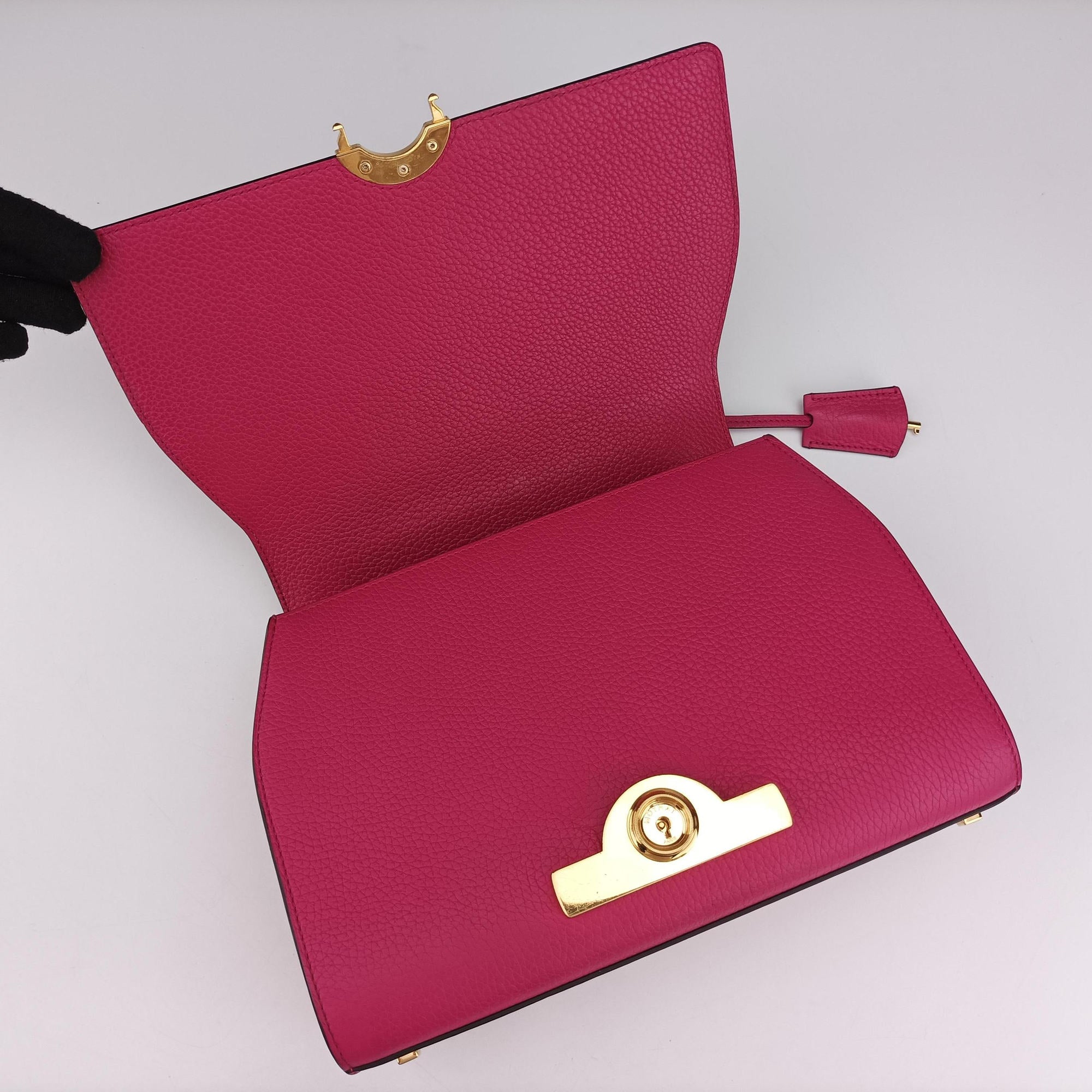 Pre-owned Moynat Legenne PM Rose leather  shoulderbag | stylenewstar