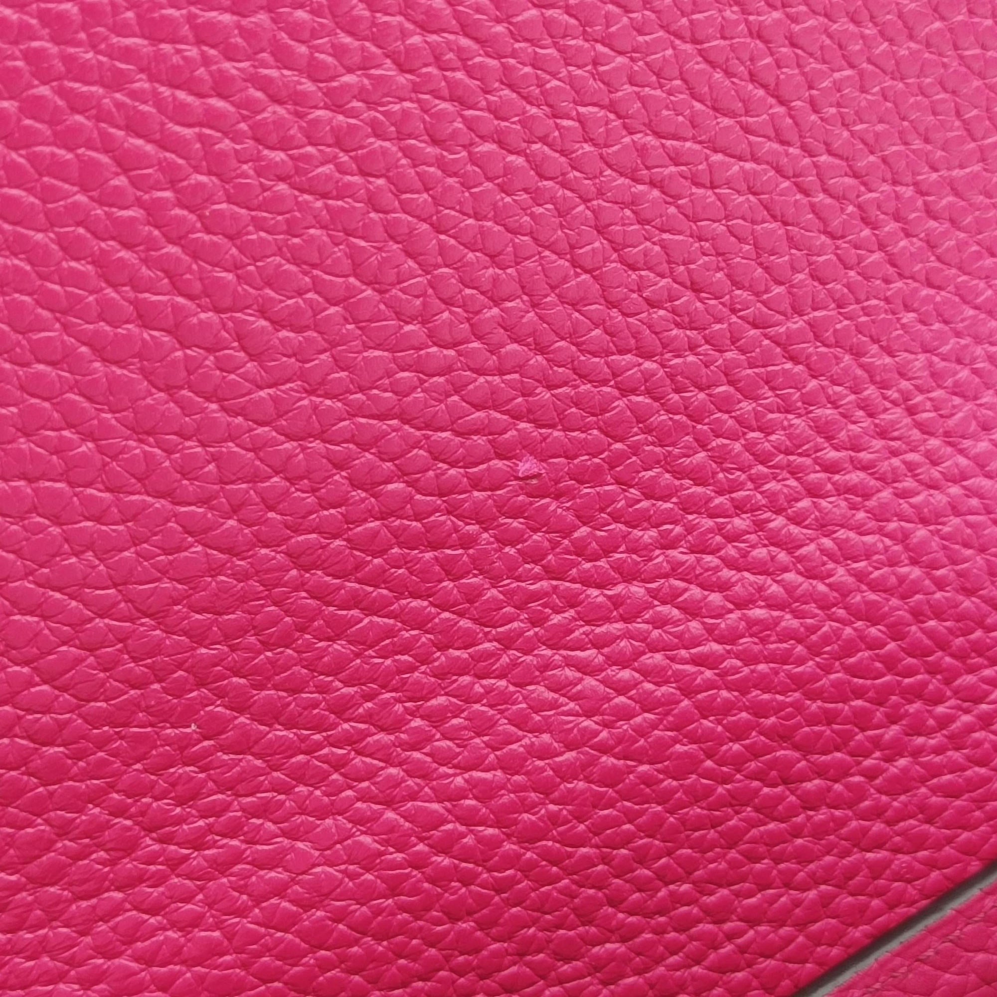Pre-owned Moynat Legenne PM Rose leather  shoulderbag | stylenewstar