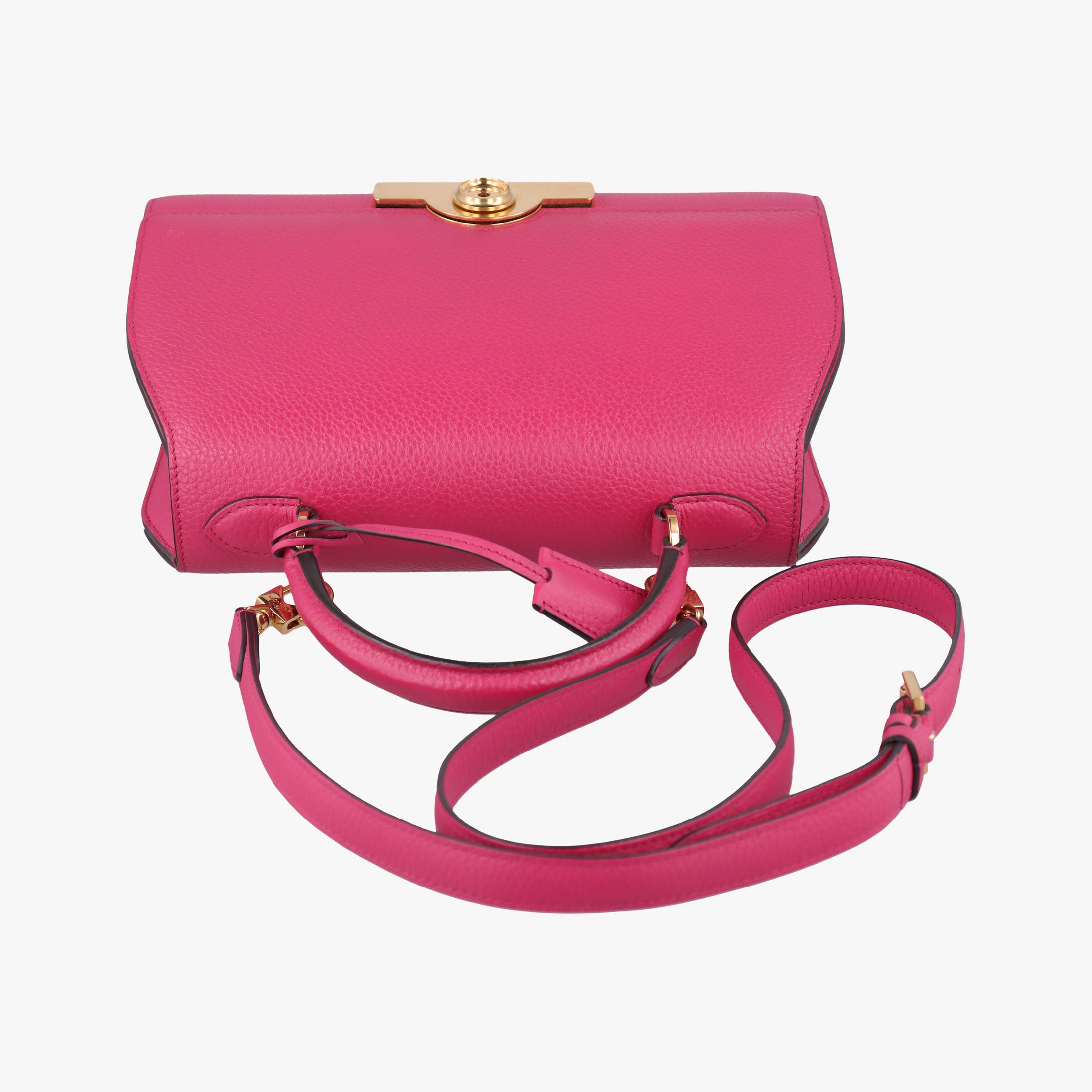 Pre-owned Moynat Legenne PM Rose leather  shoulderbag | stylenewstar